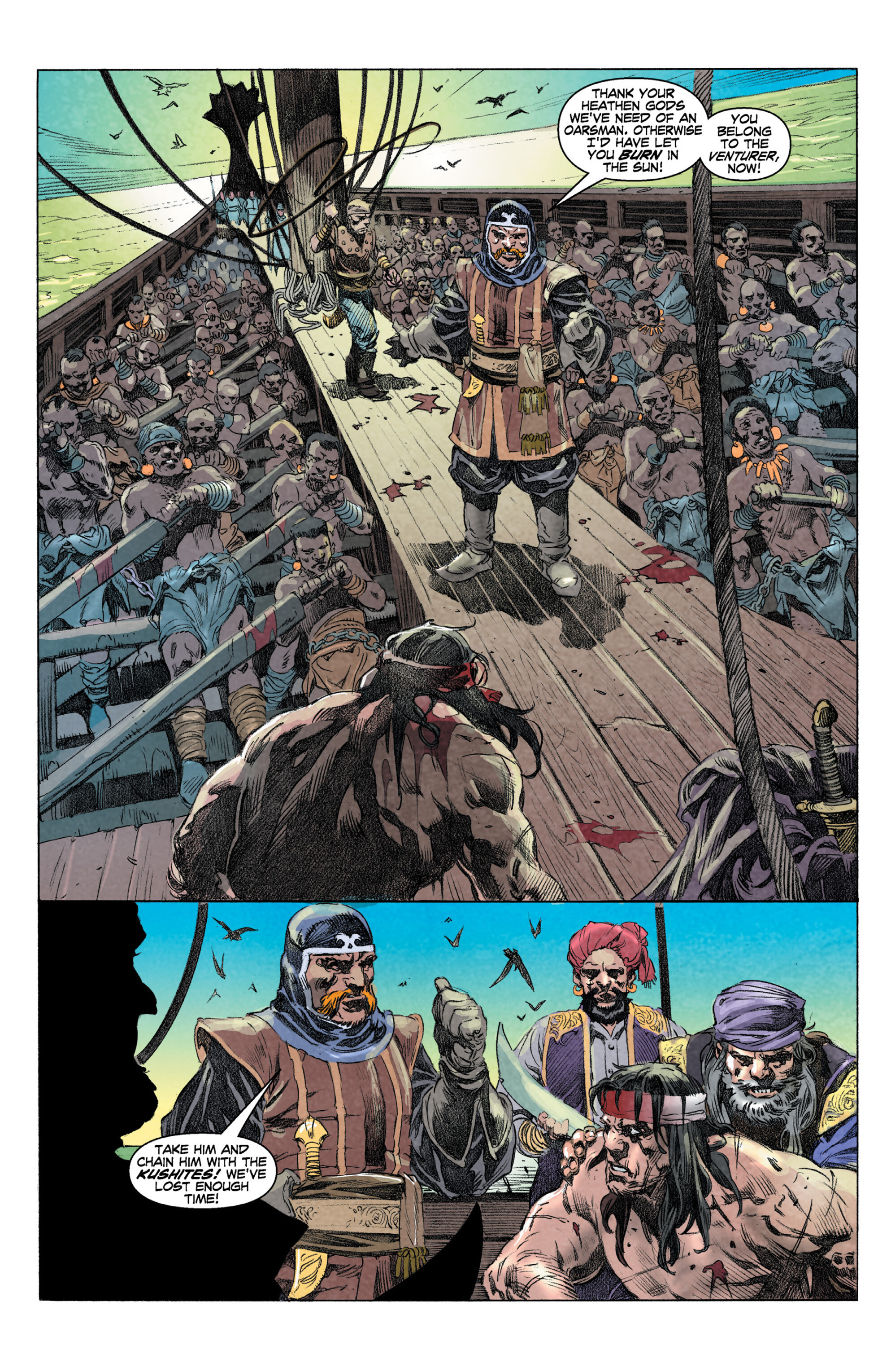 Read online King Conan Chronicles Epic Collection comic -  Issue # Wolves And Dragons (Part 2) - 80