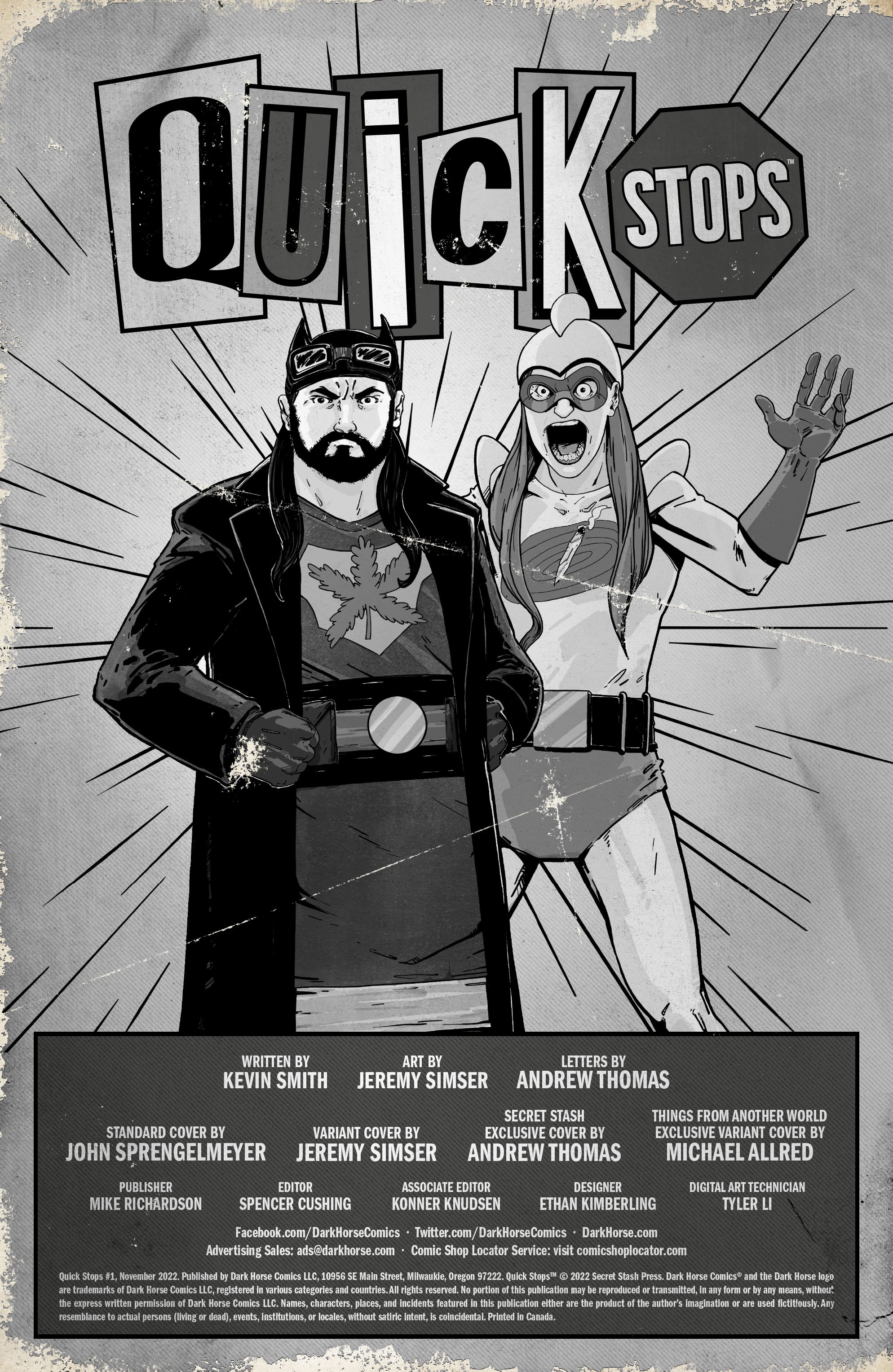 Read online Quick Stops comic -  Issue #1 - 2