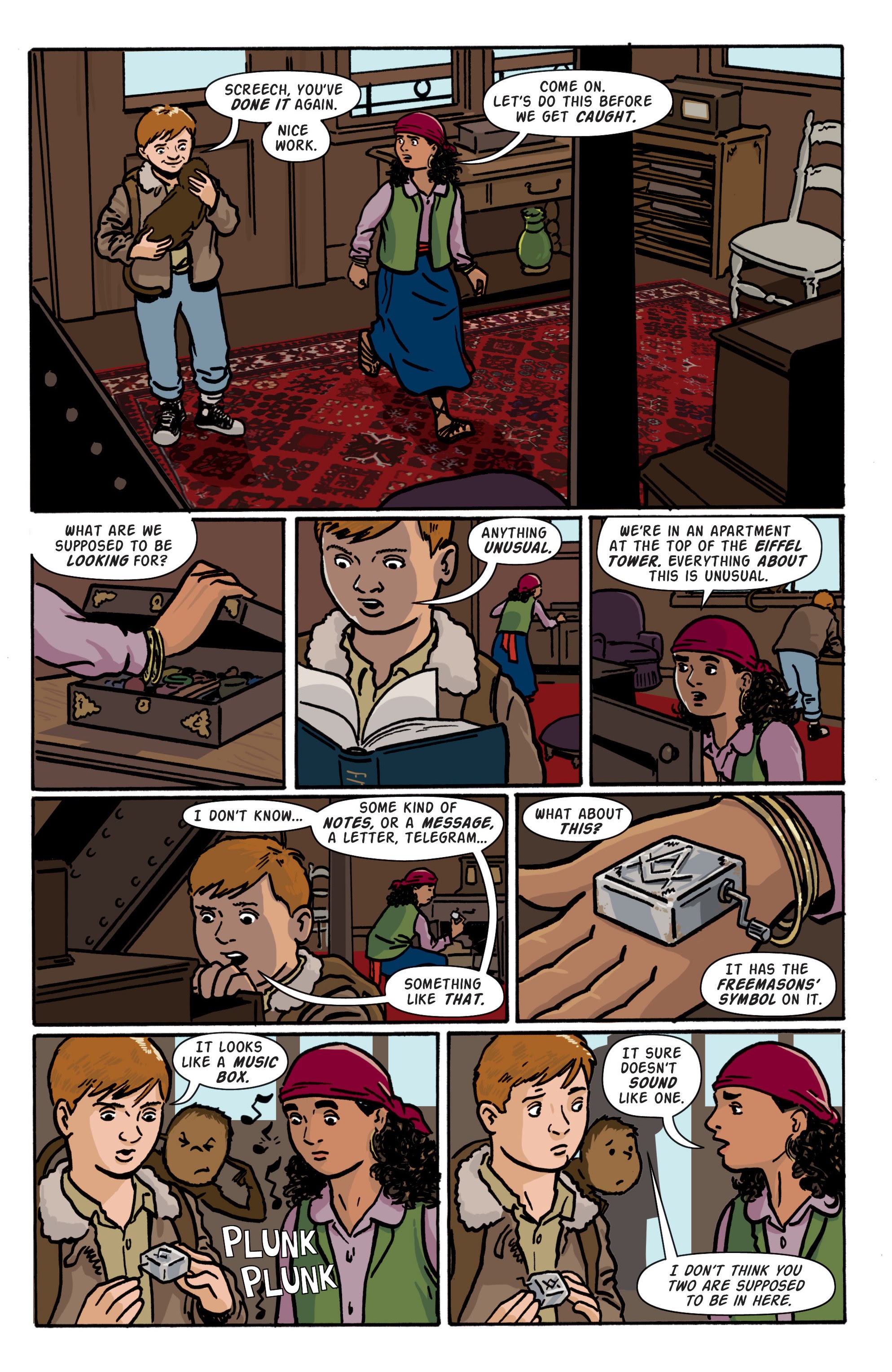 Read online Rocket Robinson and the Secret of the Saint comic -  Issue # TPB (Part 2) - 29