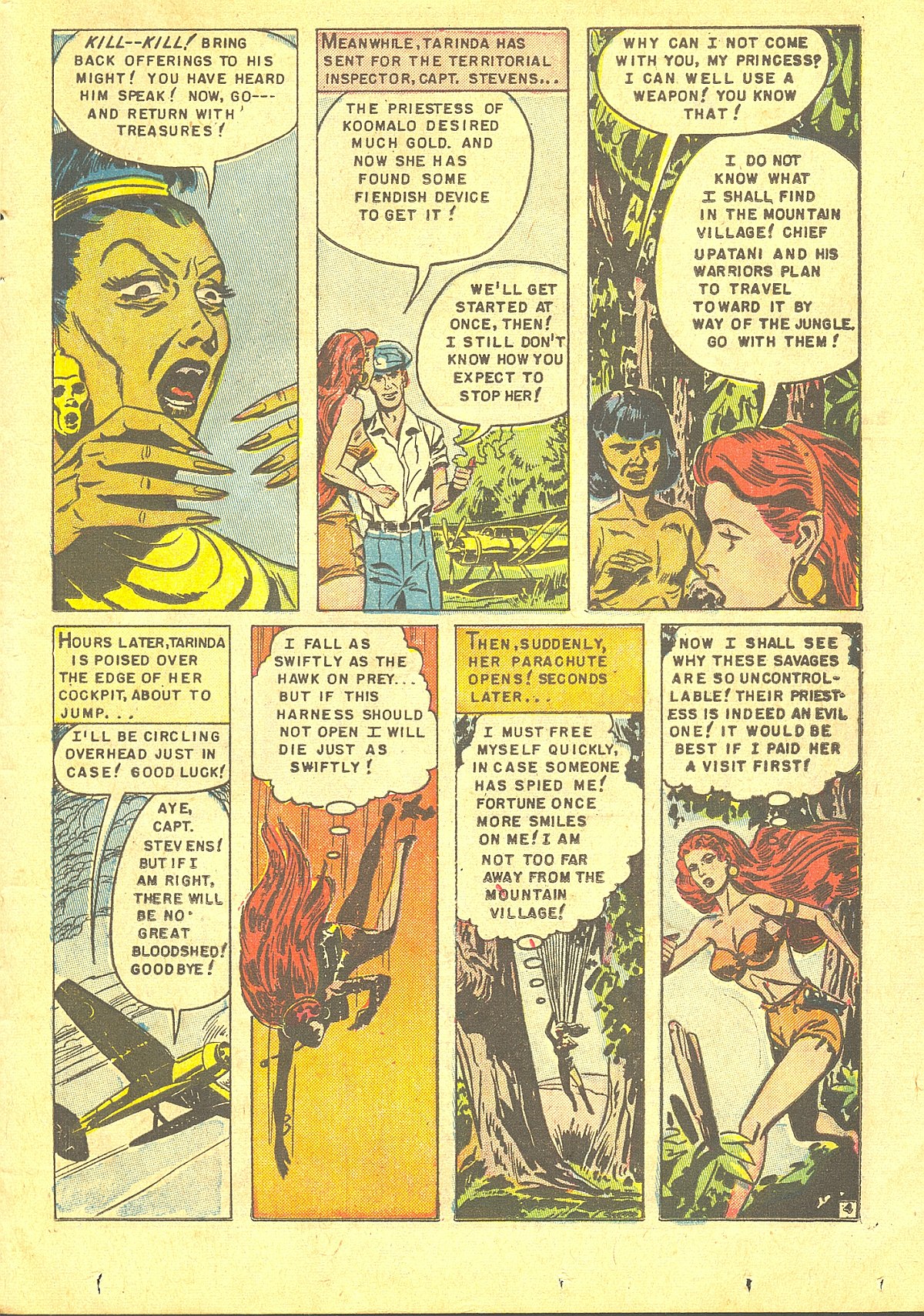 Read online Taanda White Princess of the Jungle comic -  Issue #5 - 24