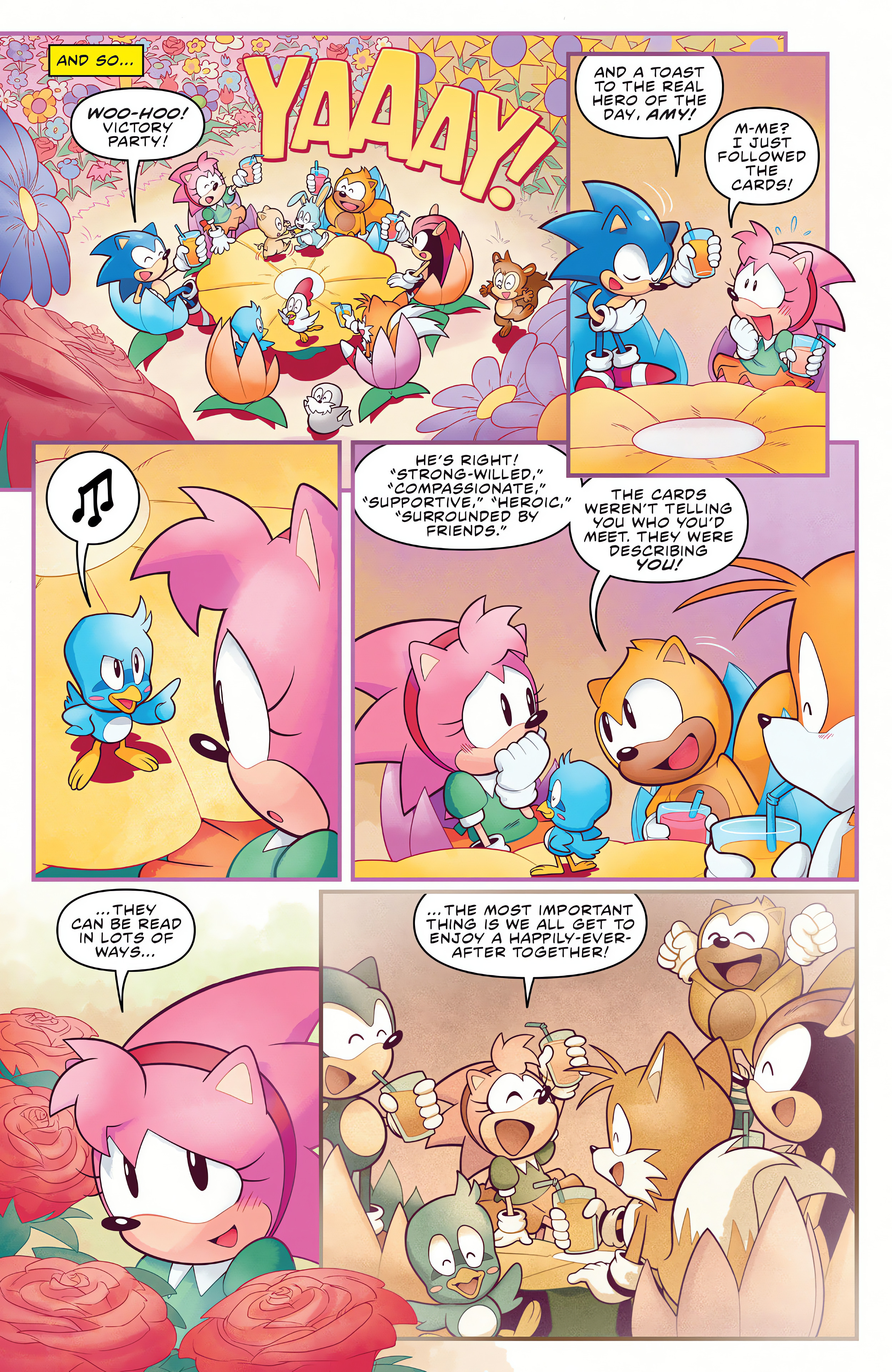 Read online Sonic the Hedgehog: Amy's 30th Anniversary Special comic -  Issue # Full - 31