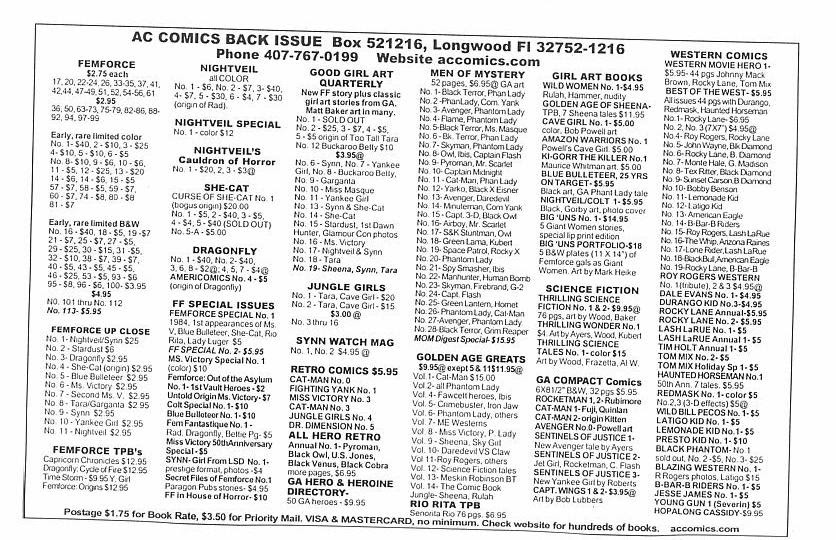 Read online Femforce Uncut comic -  Issue # Full - 43