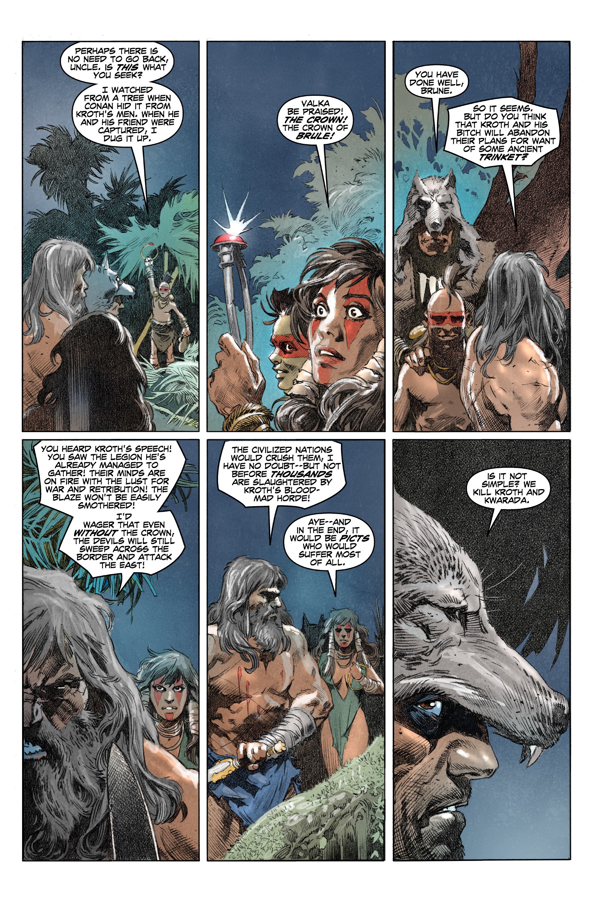 Read online King Conan Chronicles Epic Collection comic -  Issue # Wolves And Dragons (Part 4) - 37