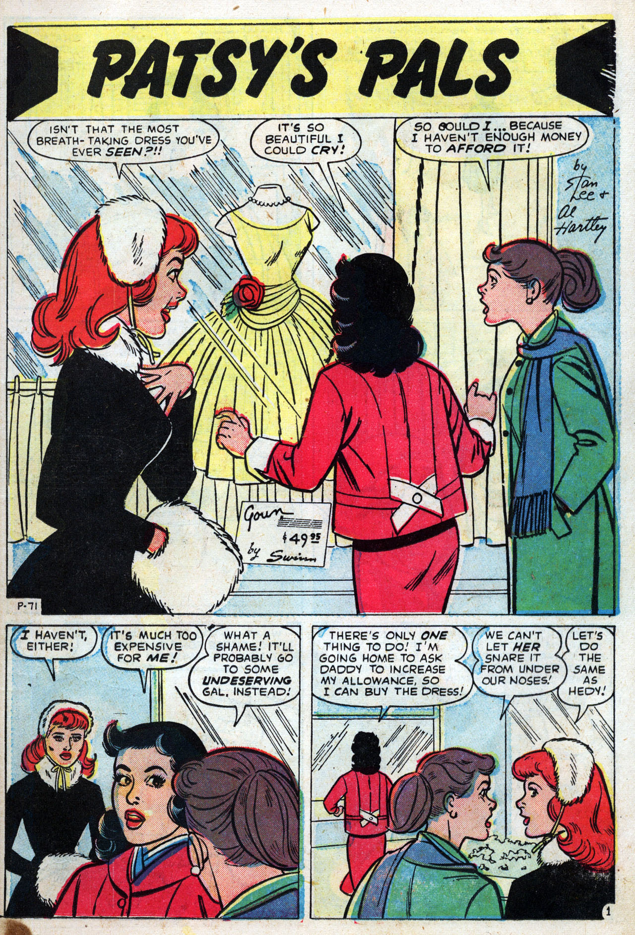 Read online Patsy and Hedy comic -  Issue #58 - 11