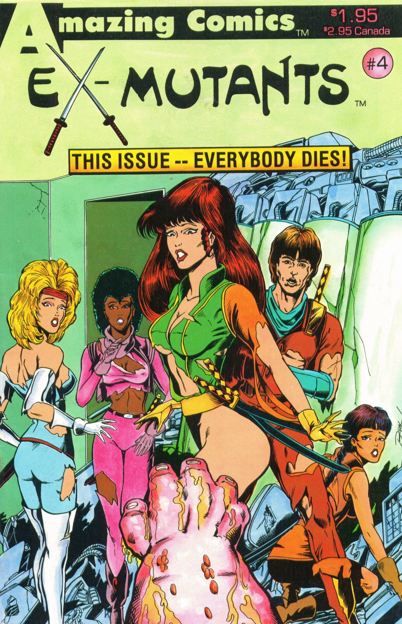 Read online Ex-Mutants (1986) comic -  Issue #4 - 1