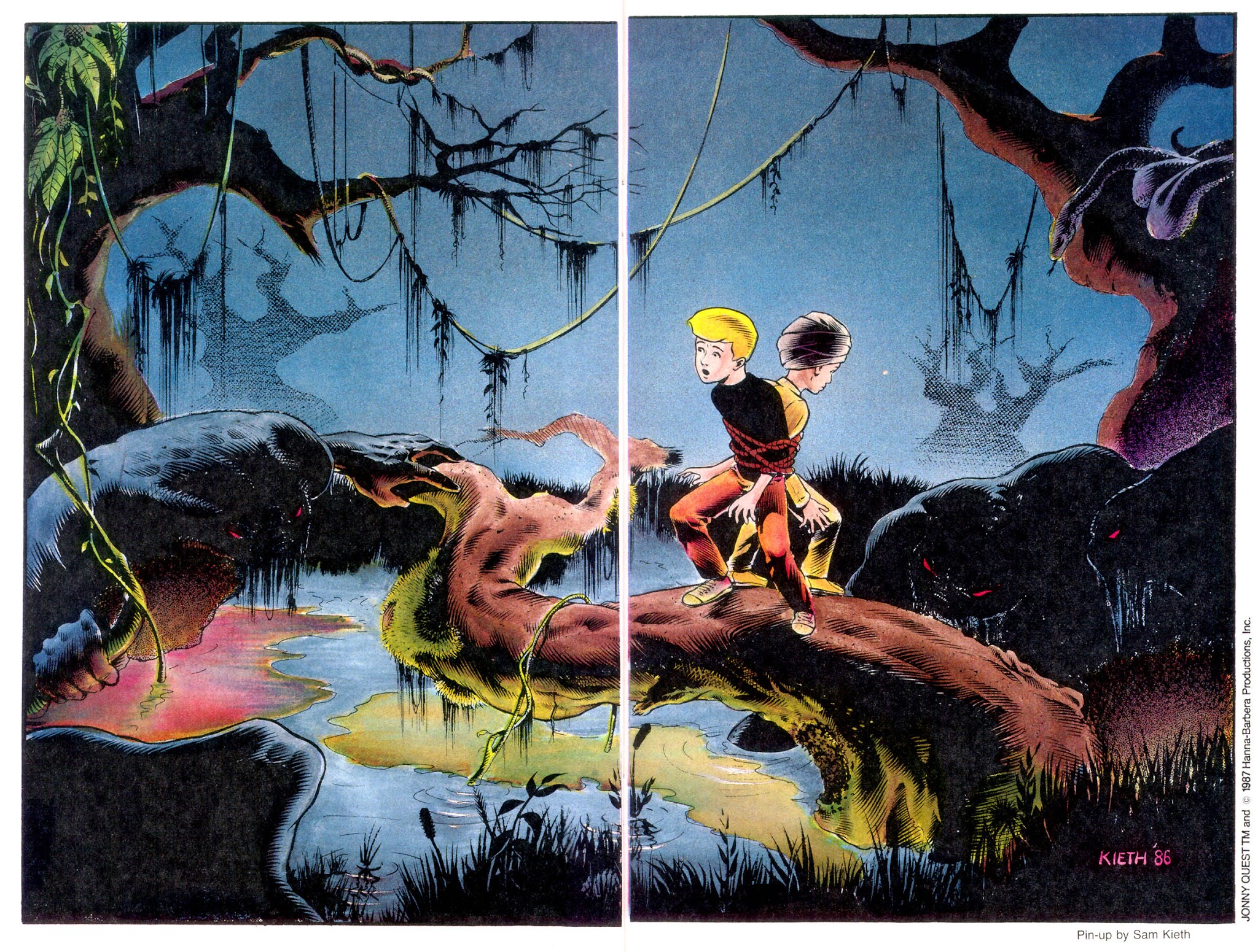 Read online Jonny Quest comic -  Issue #9 - 32