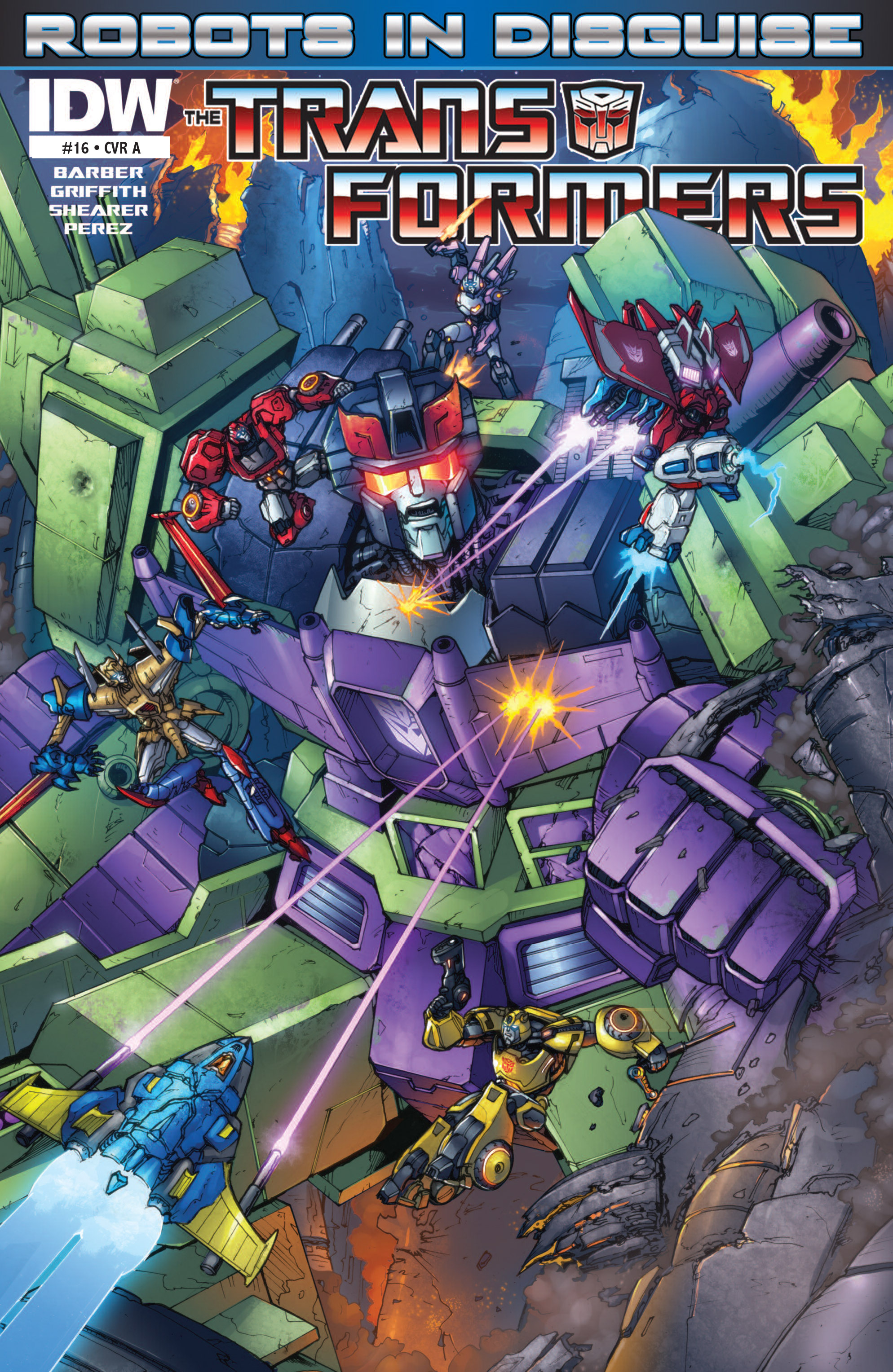 Read online Transformers: Robots In Disguise (2012) comic -  Issue #16 - 1
