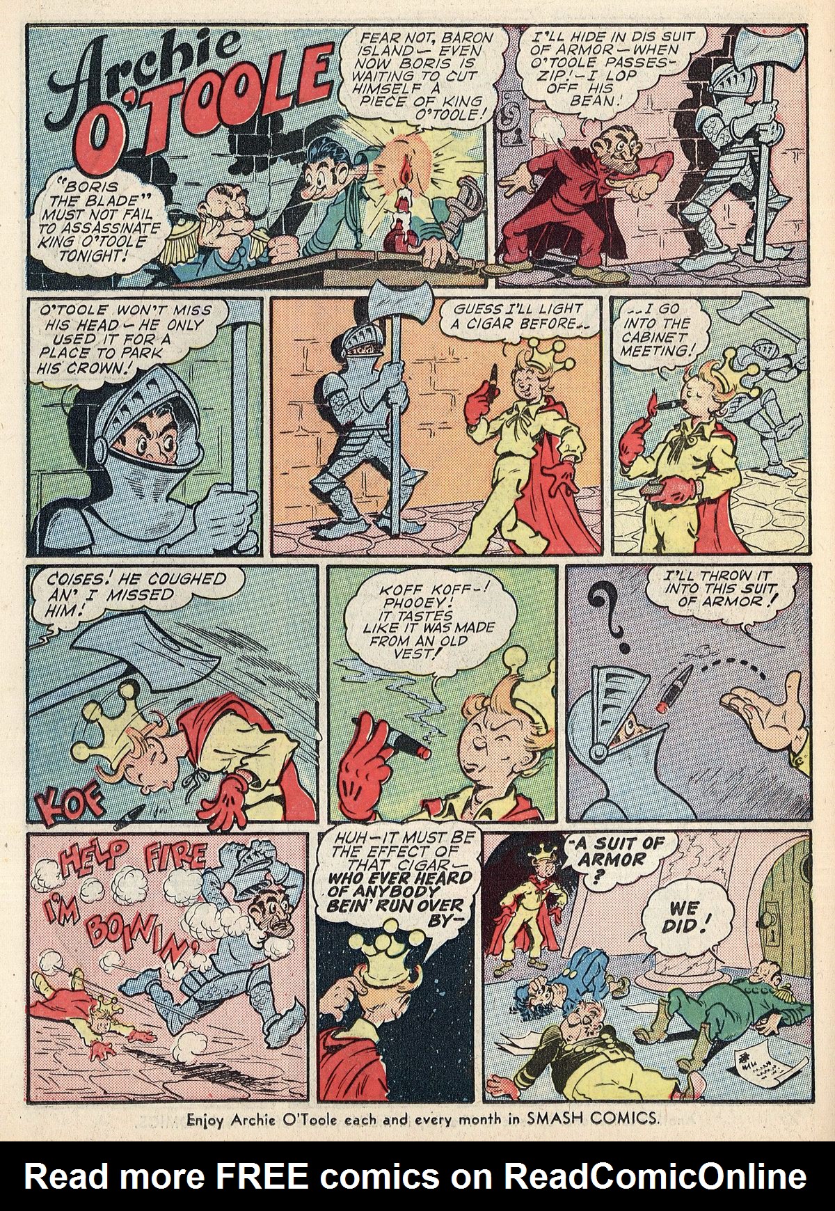 Read online Smash Comics comic -  Issue #21 - 12