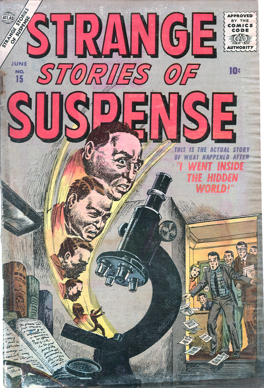 Read online Strange Stories of Suspense comic -  Issue #15 - 1