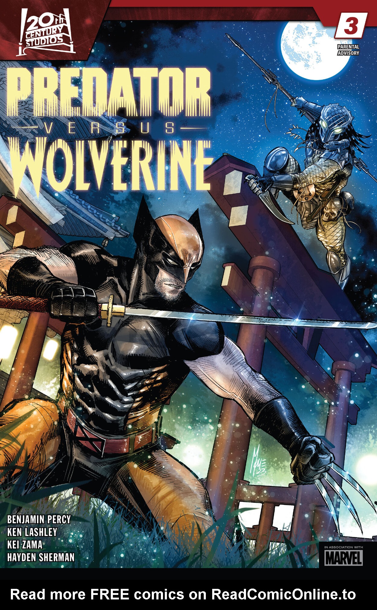 Read online Predator vs. Wolverine comic -  Issue #3 - 1
