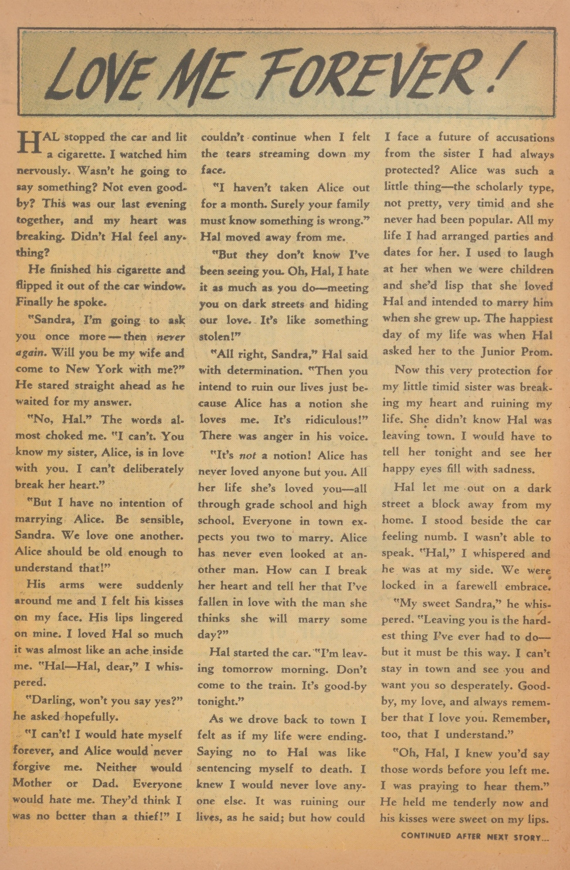 Read online Love Romances comic -  Issue #35 - 18