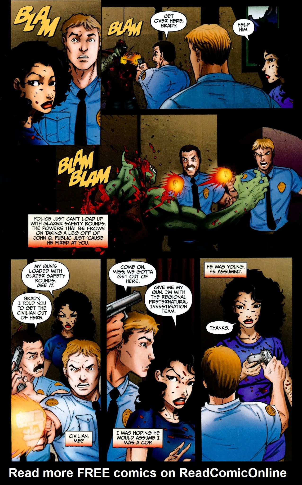 Read online Anita Blake: The Laughing Corpse - Book One comic -  Issue #5 - 22