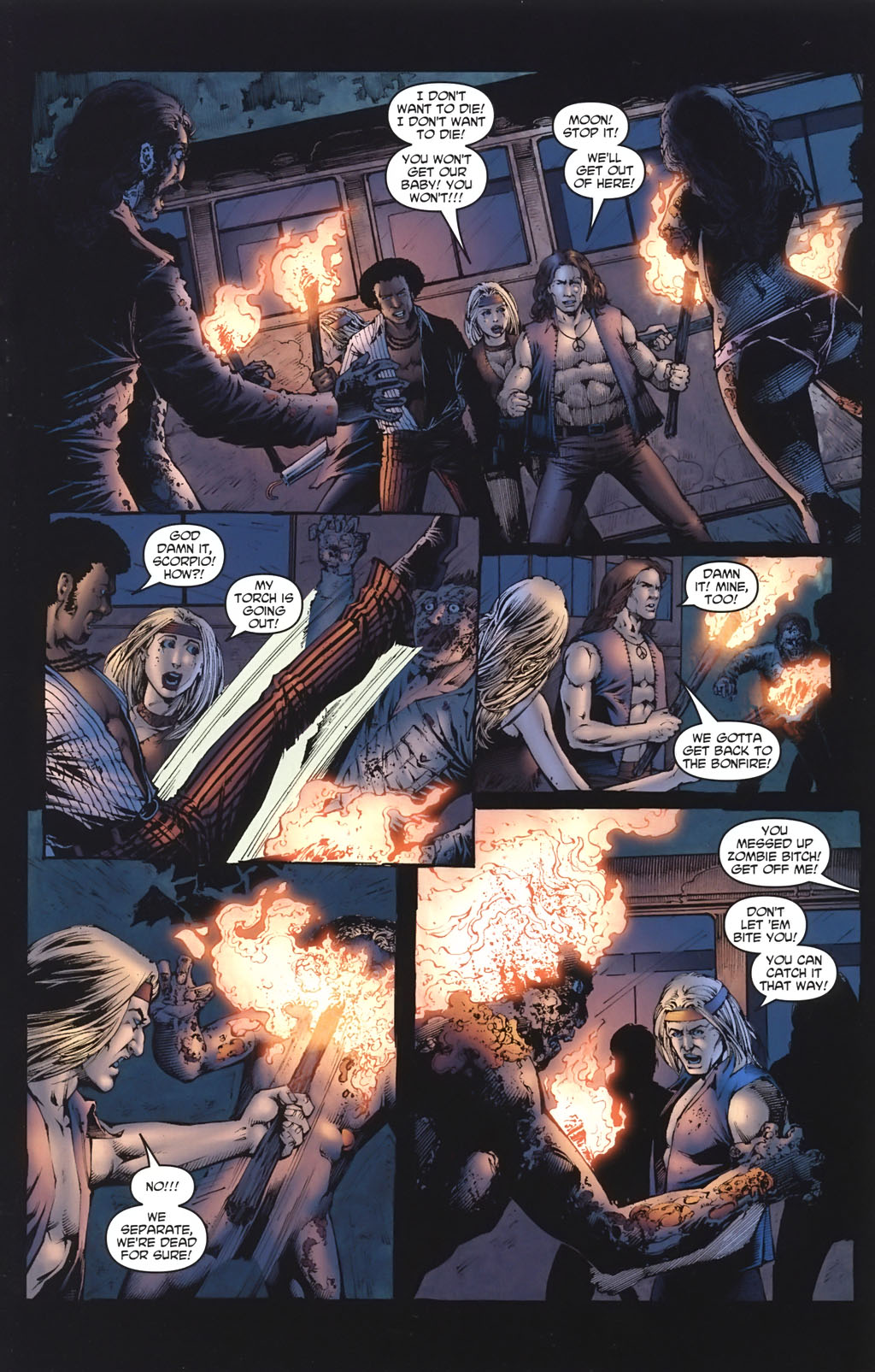 Read online Escape of the Living Dead: Airborne comic -  Issue #3 - 19