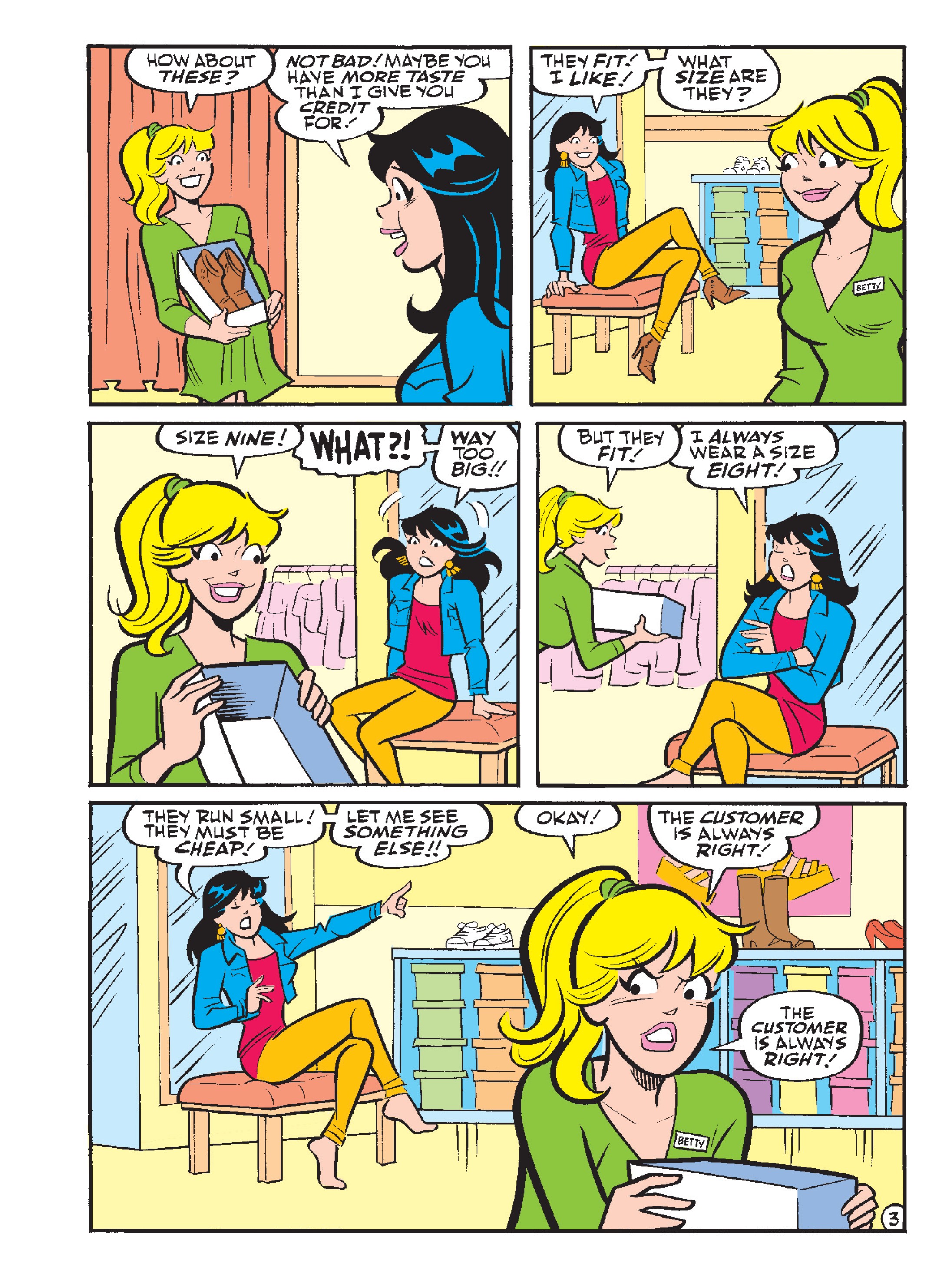 Read online Betty & Veronica Friends Double Digest comic -  Issue #265 - 4