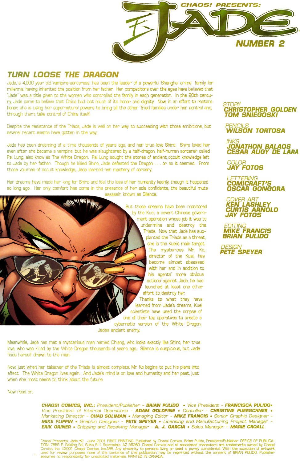 Read online Jade comic -  Issue #2 - 2
