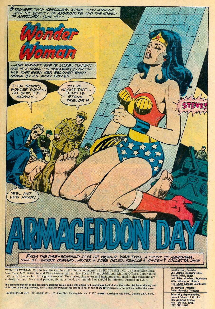 Read online Wonder Woman (1942) comic -  Issue #236 - 2