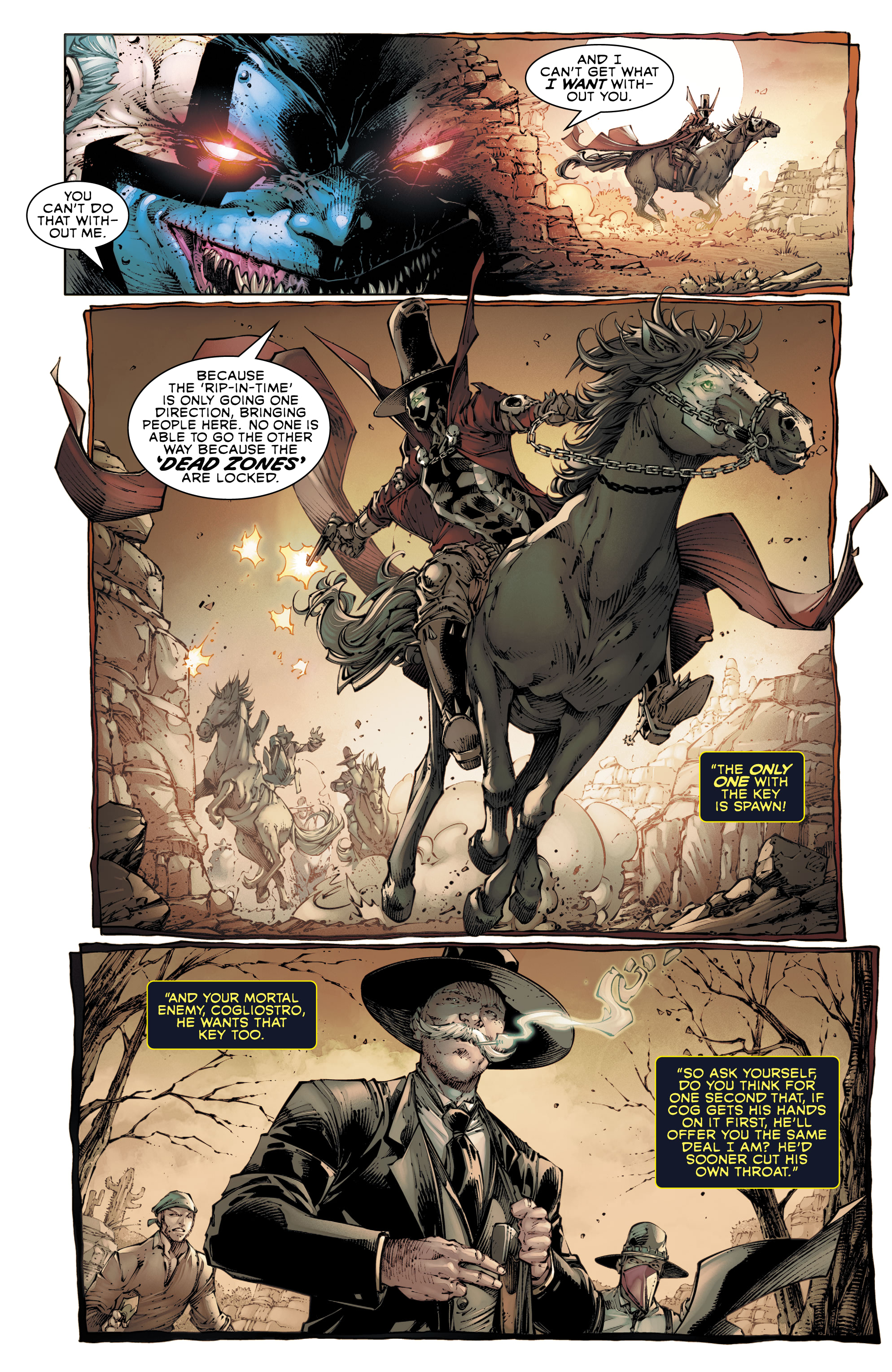 Read online Gunslinger Spawn comic -  Issue #4 - 19