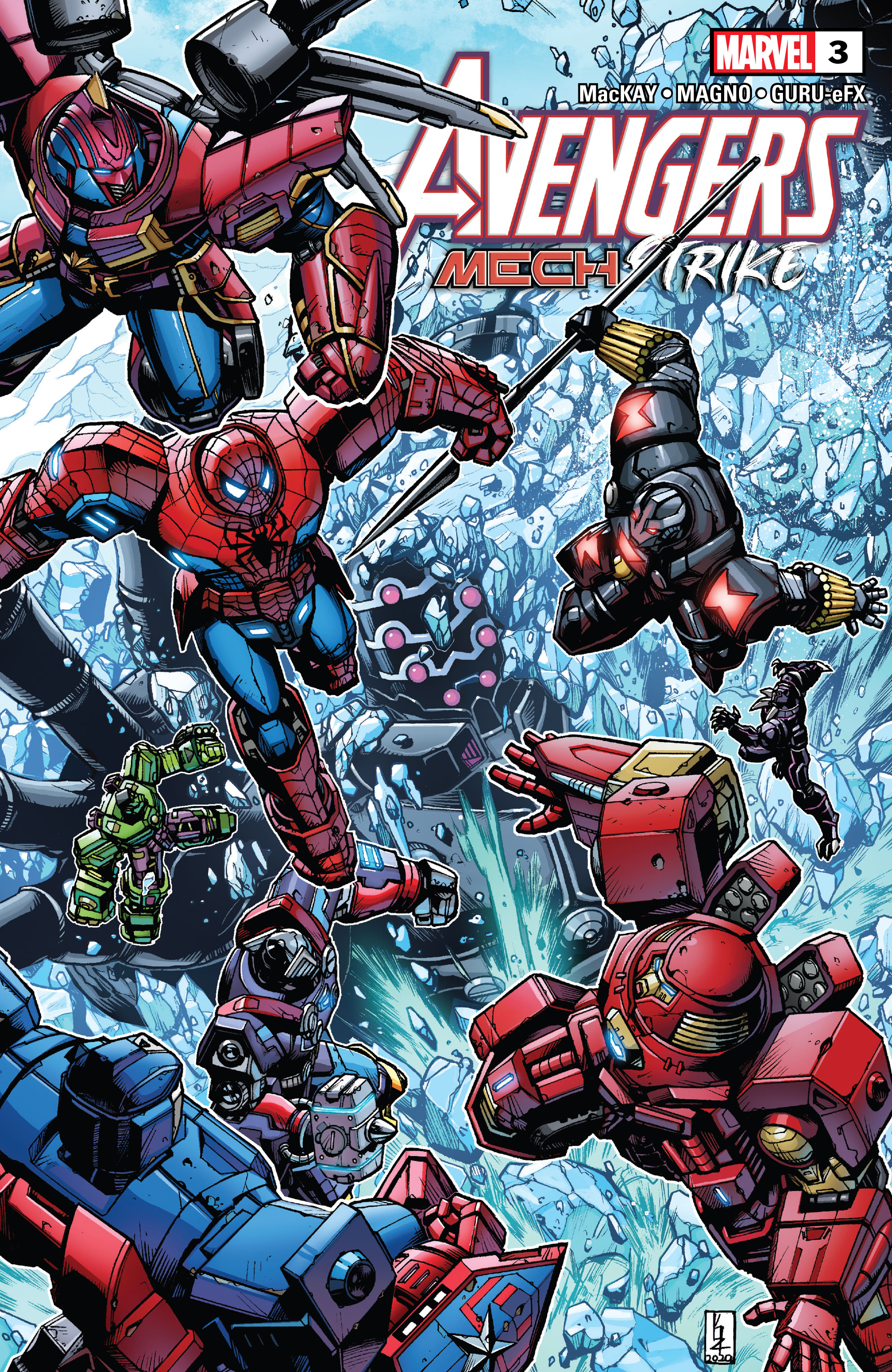 Read online Avengers Mech Strike comic -  Issue #3 - 1