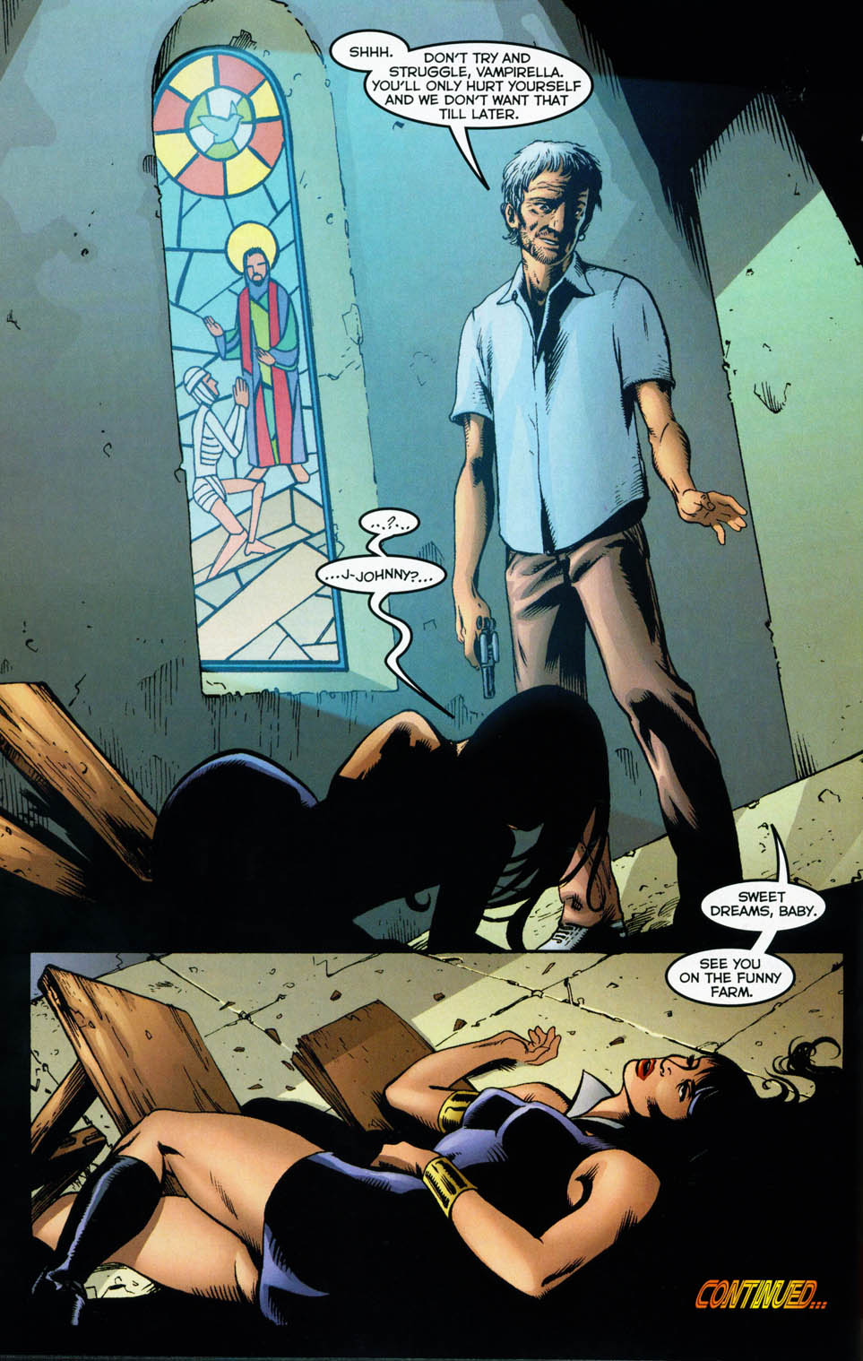 Read online Vampirella (2001) comic -  Issue #19 - 22