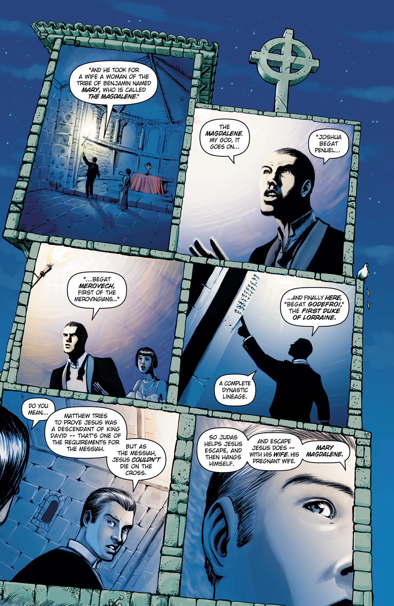 Read online Rex Mundi (2006) comic -  Issue # TPB 3 - 154