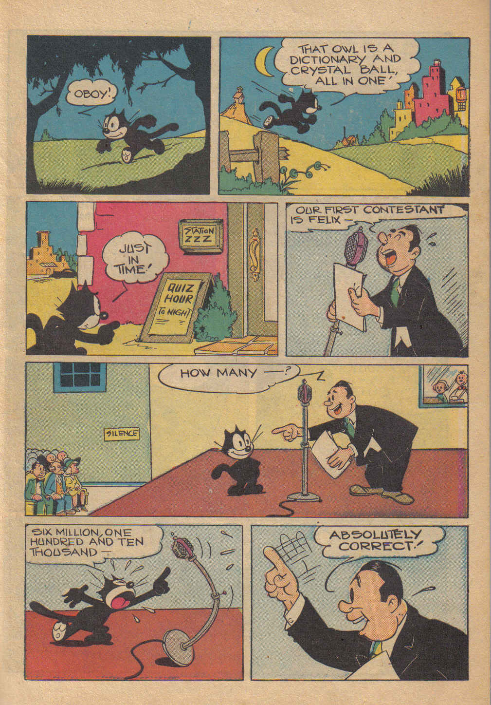 Read online Felix the Cat (1948) comic -  Issue #5 - 41