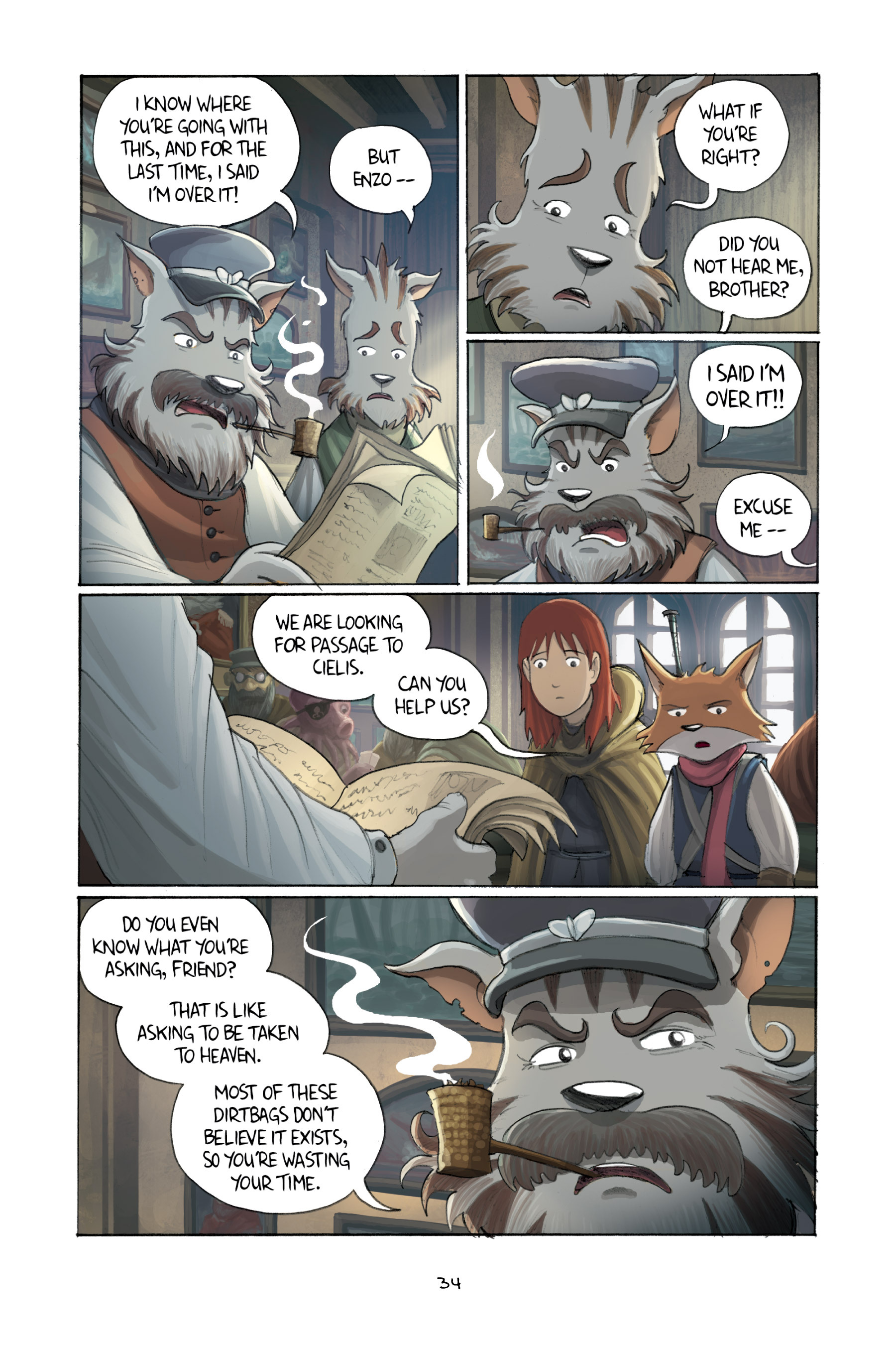 Read online Amulet comic -  Issue # TPB 3 (Part 1) - 33