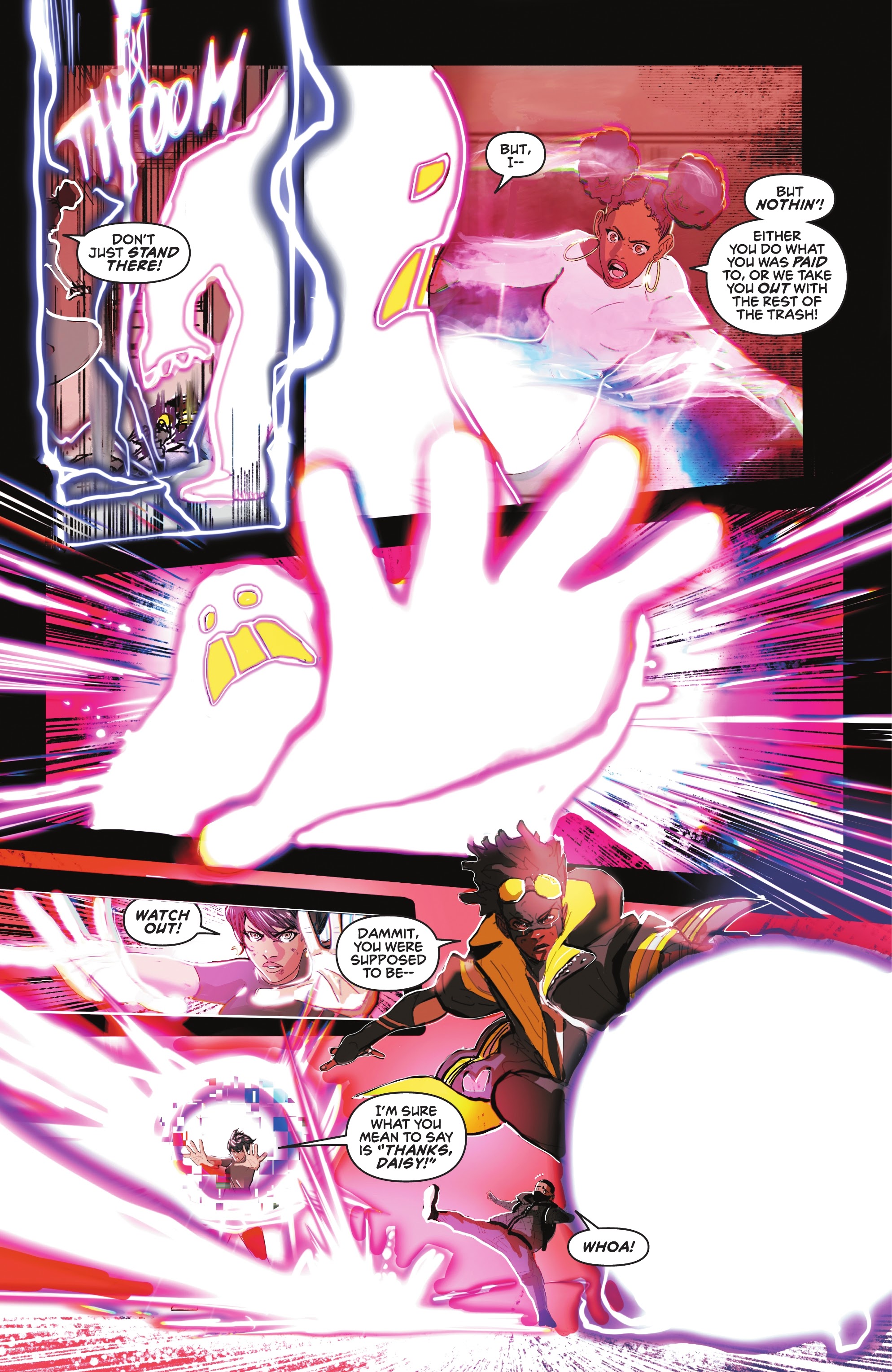 Read online Static: Season One comic -  Issue #6 - 7
