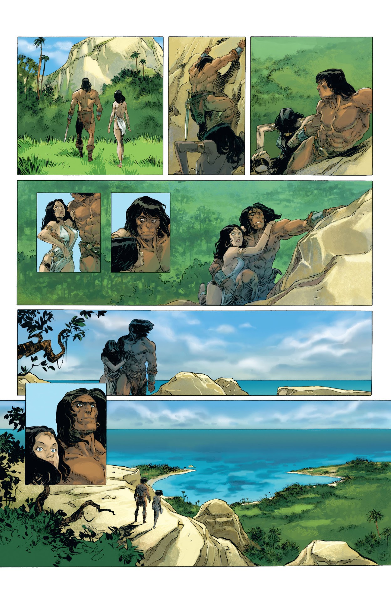 Read online The Cimmerian comic -  Issue # TPB 3 - 26
