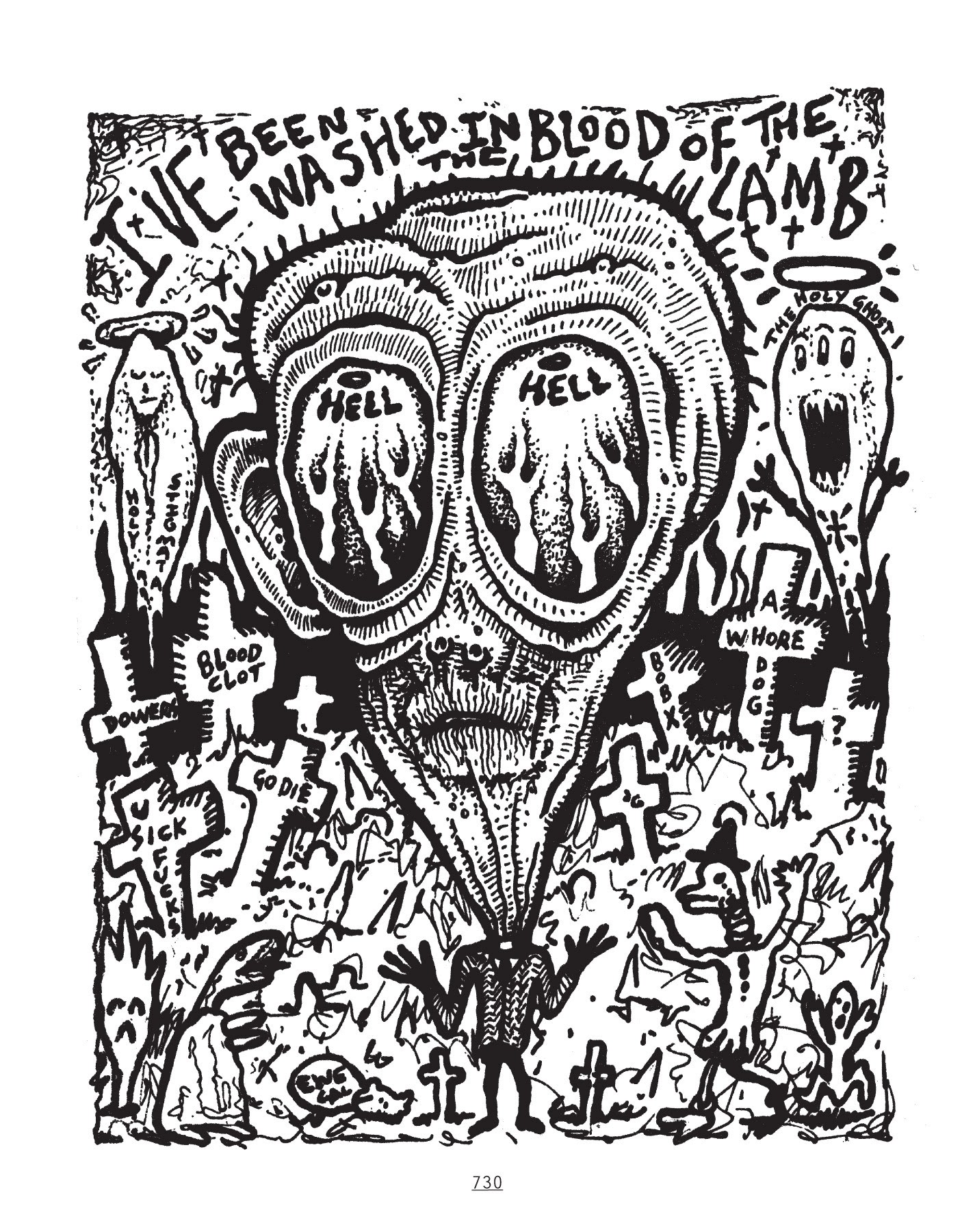 Read online NEWAVE! The Underground Mini Comix of the 1980's comic -  Issue # TPB (Part 7) - 100