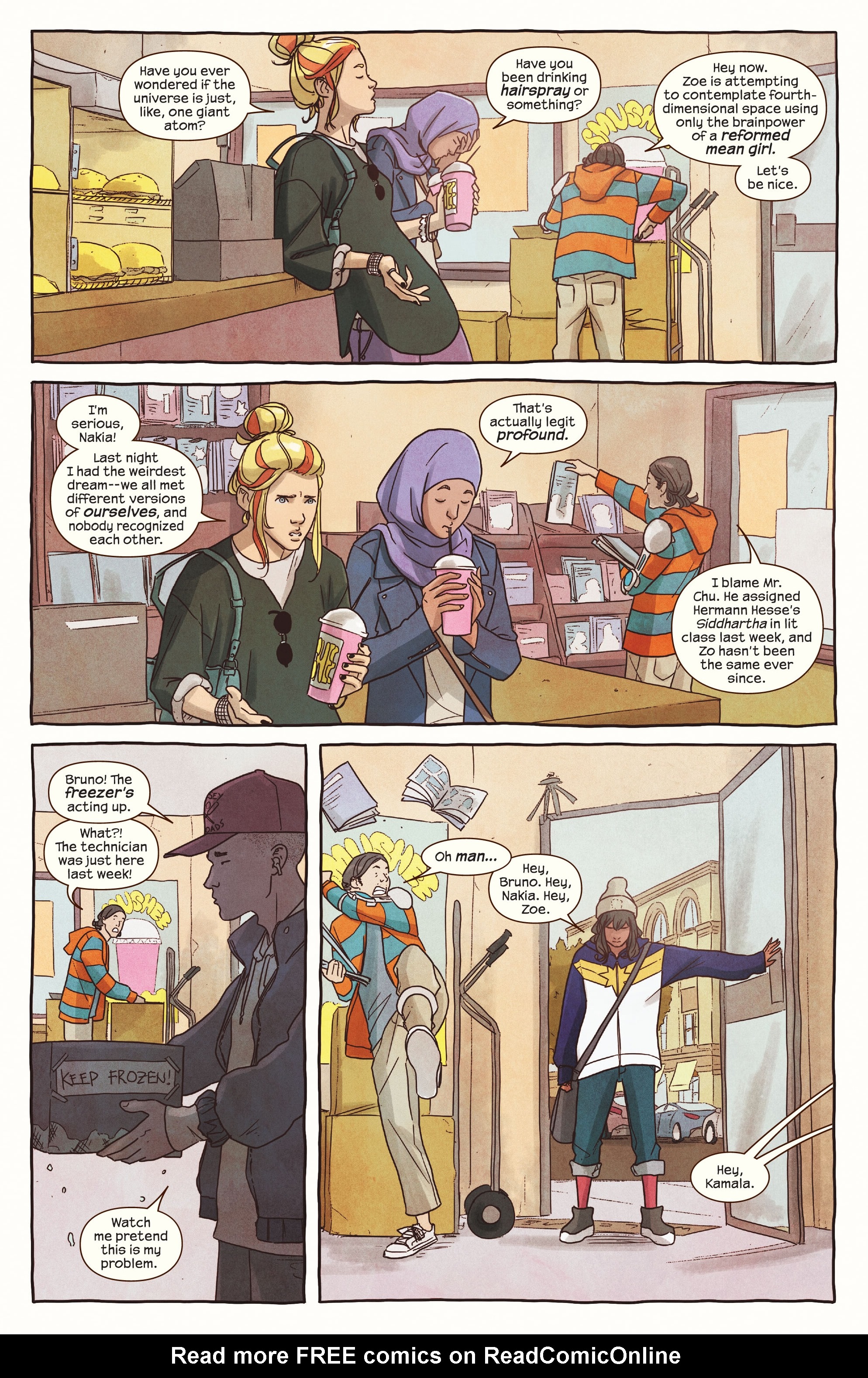 Read online Marvel-Verse: Ms. Marvel comic -  Issue # TPB - 65