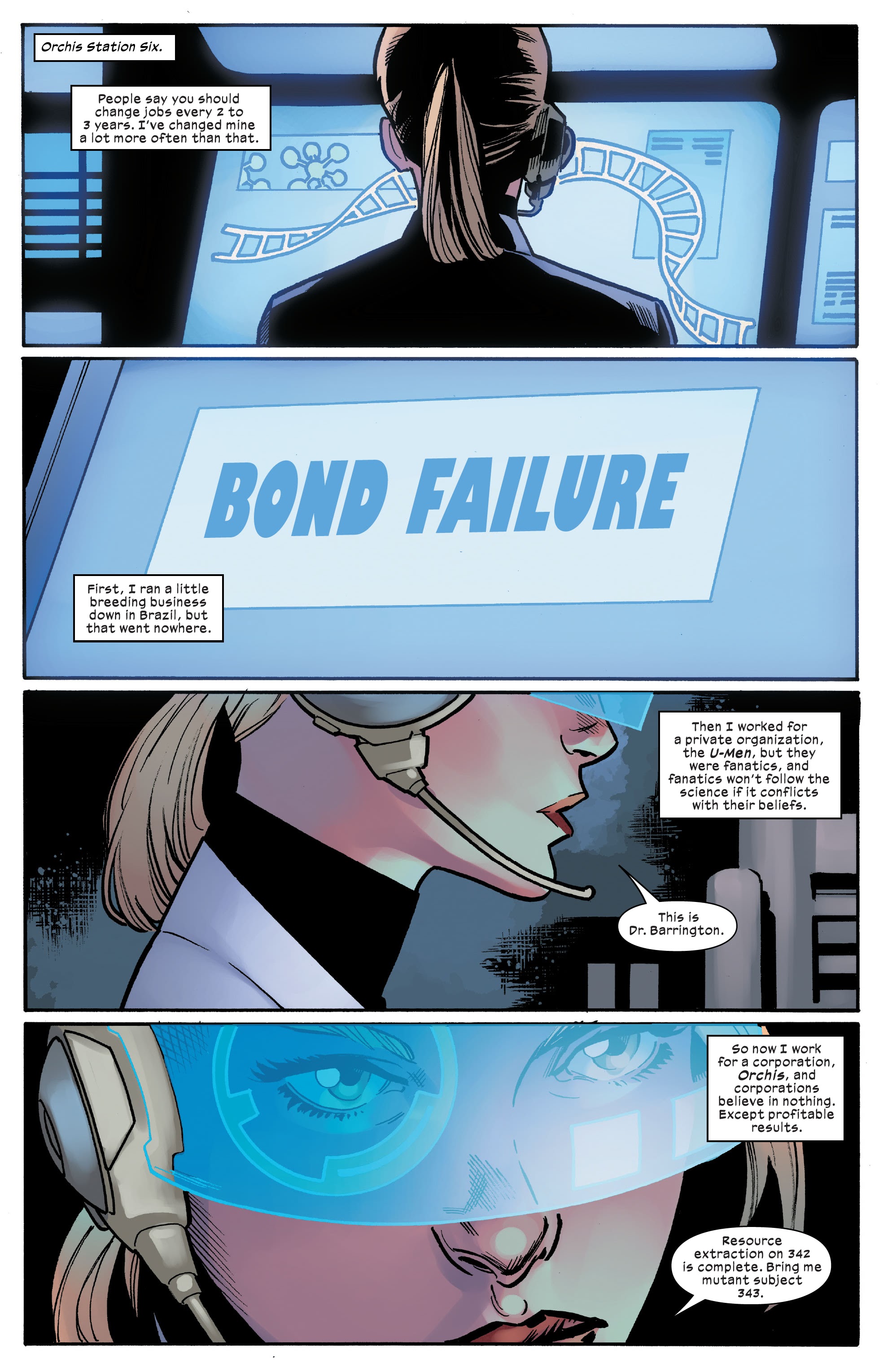 Read online Sabretooth & The Exiles comic -  Issue #1 - 3