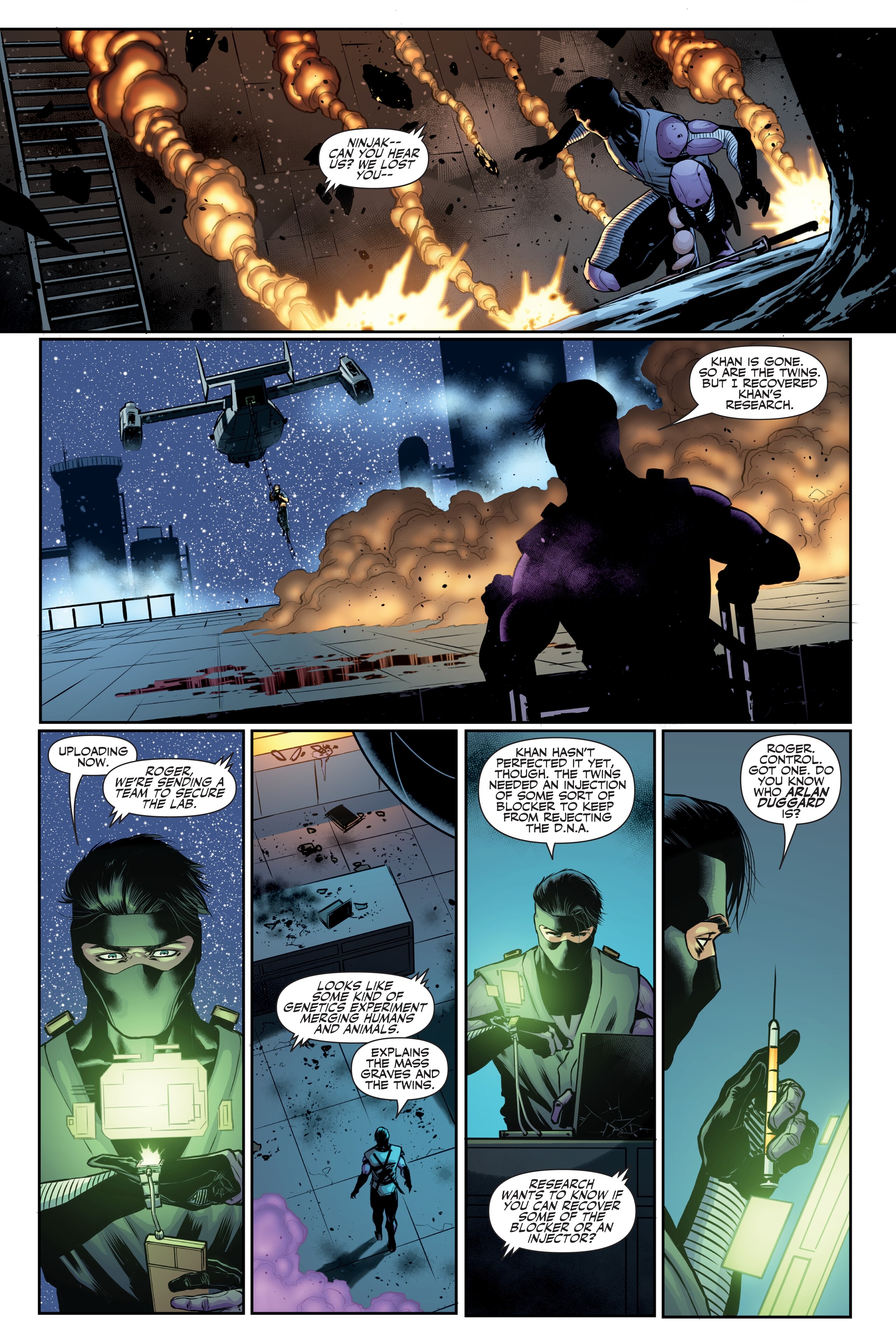Read online Ninjak (2015) comic -  Issue # _Deluxe Edition 2 (Part 5) - 27
