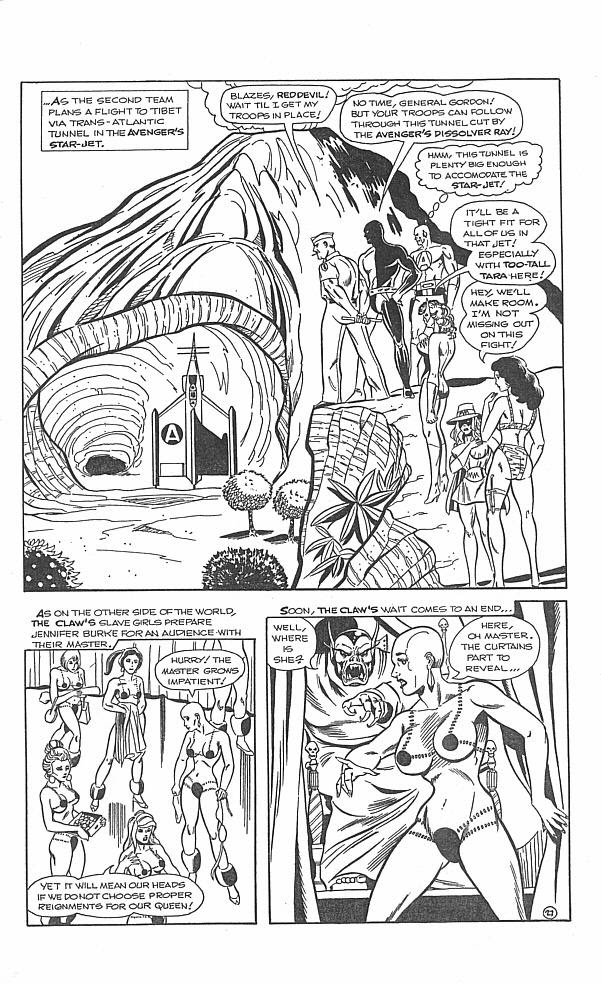 Read online FemForce Versus The Claw comic -  Issue # Full - 29