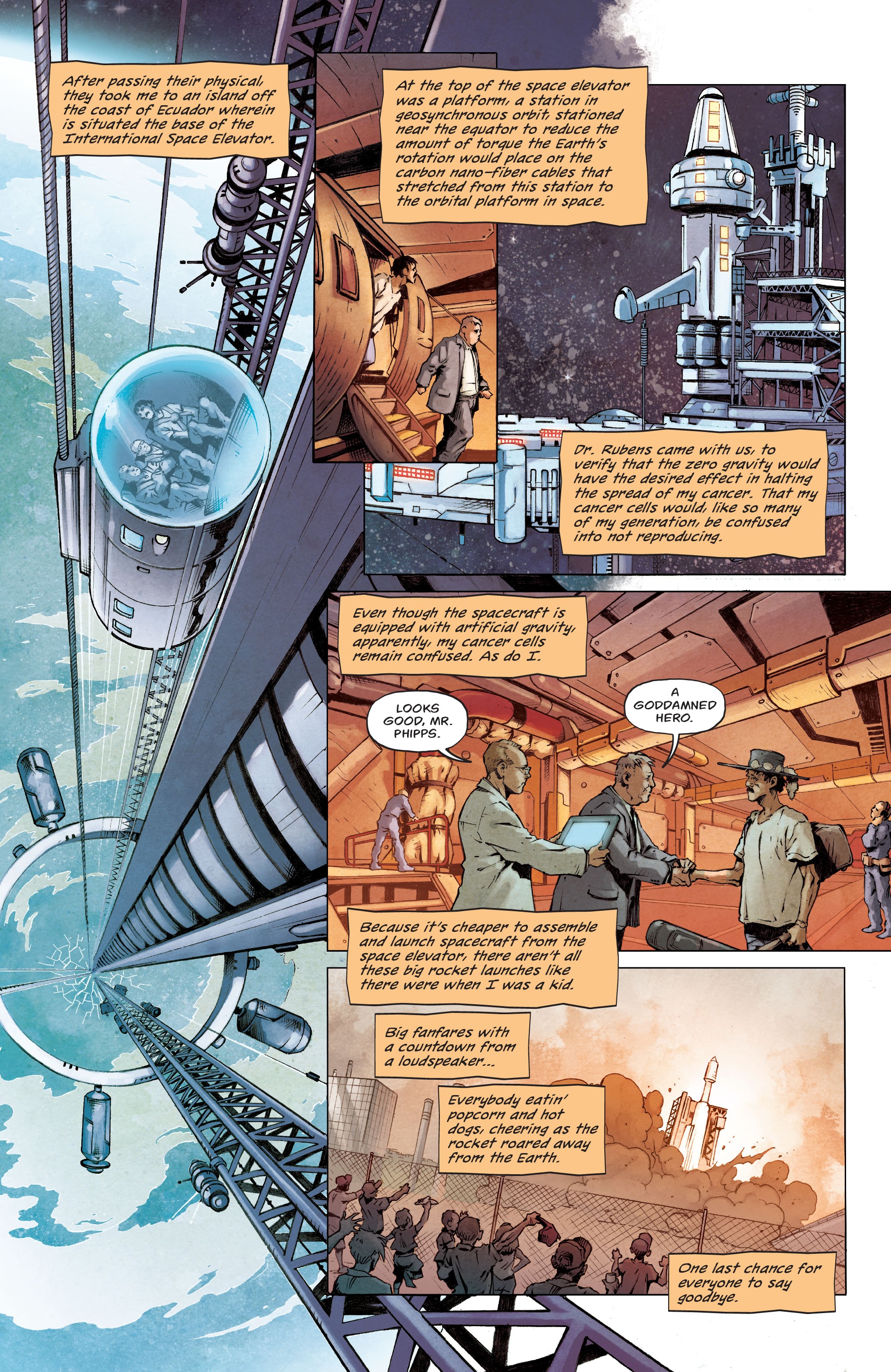 Read online Traveling To Mars comic -  Issue #1 - 21