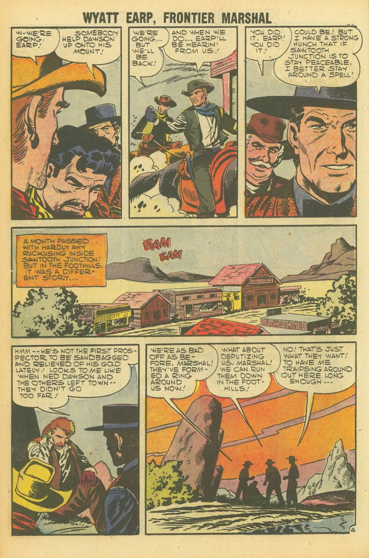 Read online Wyatt Earp Frontier Marshal comic -  Issue #20 - 32