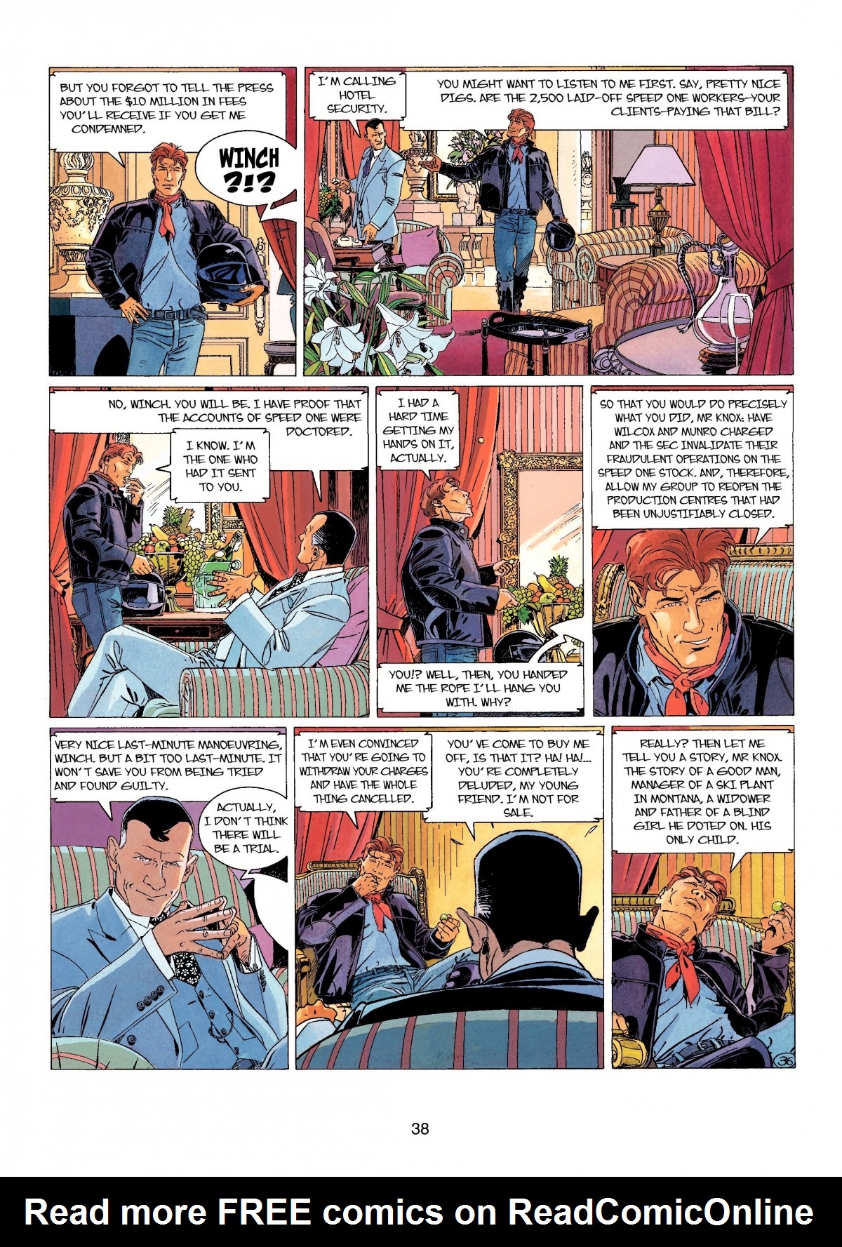 Read online Largo Winch comic -  Issue # TPB 10 - 38
