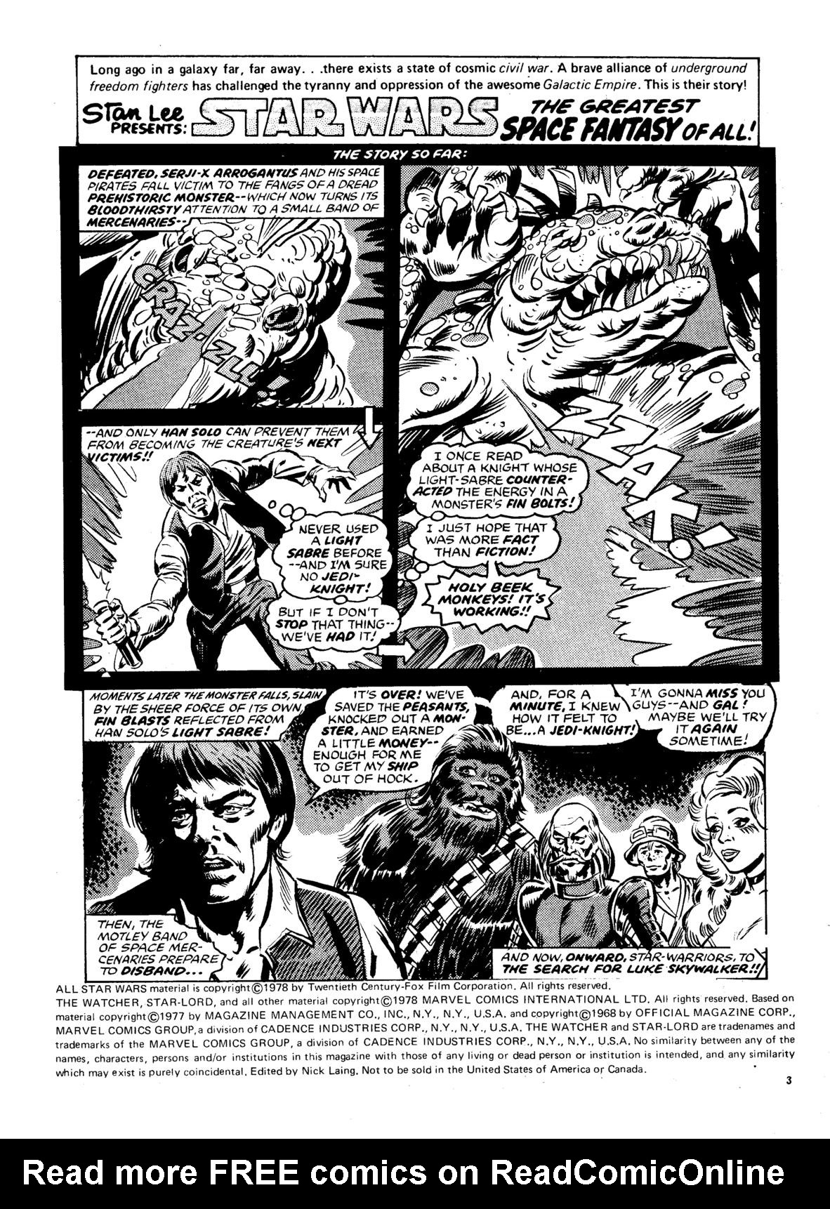 Read online Star Wars Weekly comic -  Issue #21 - 3