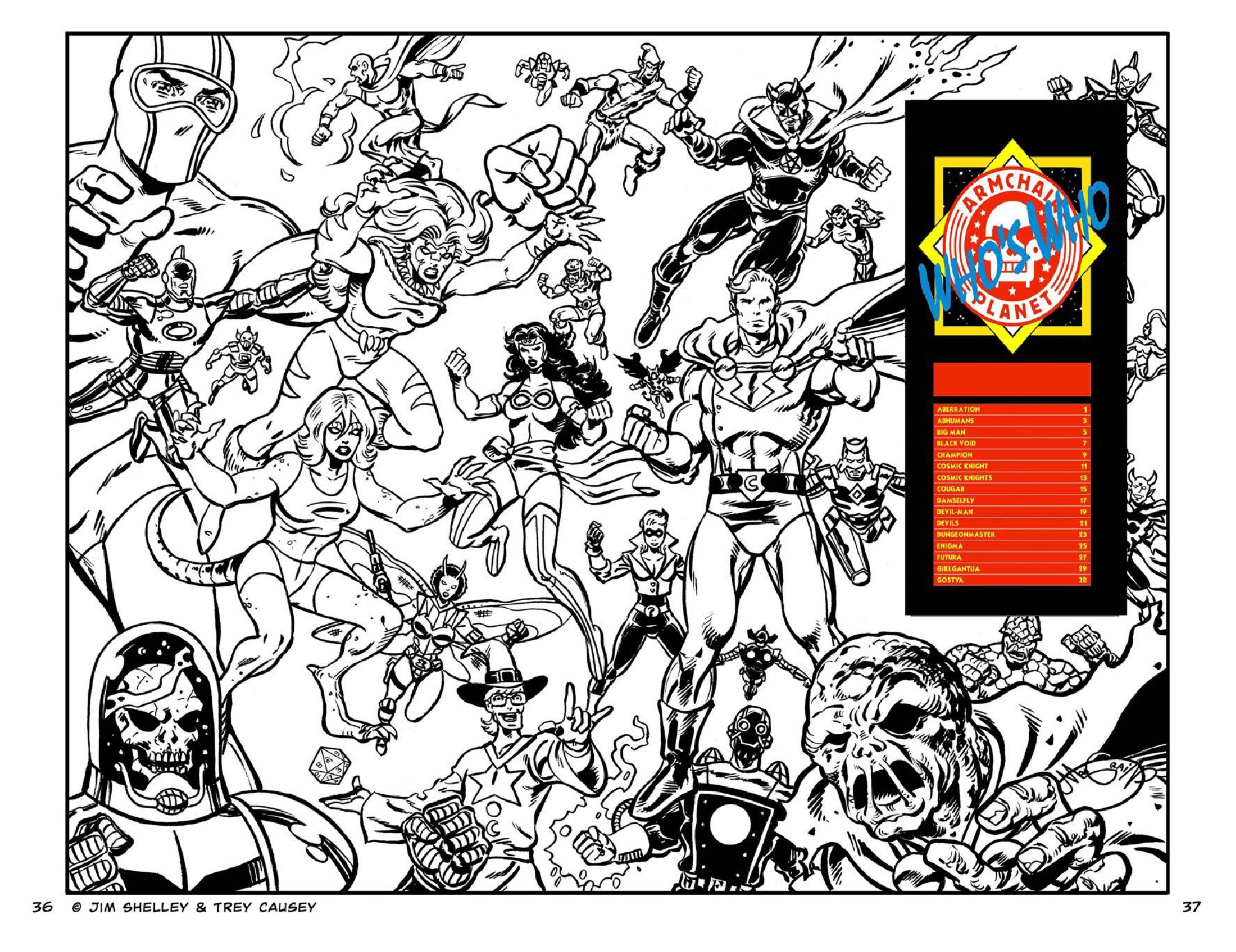 Read online The Art of Chris Malgrain comic -  Issue #3 - 33