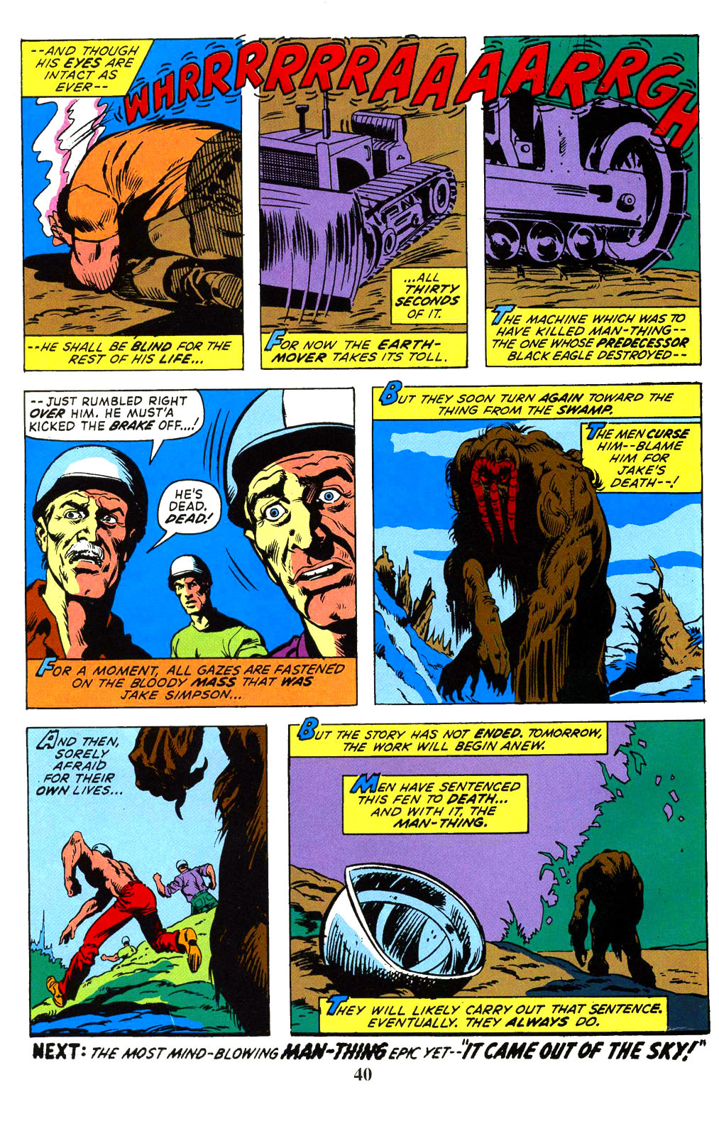 Read online Marvel Milestones: Blade, Man-Thing and Satana comic -  Issue # Full - 42