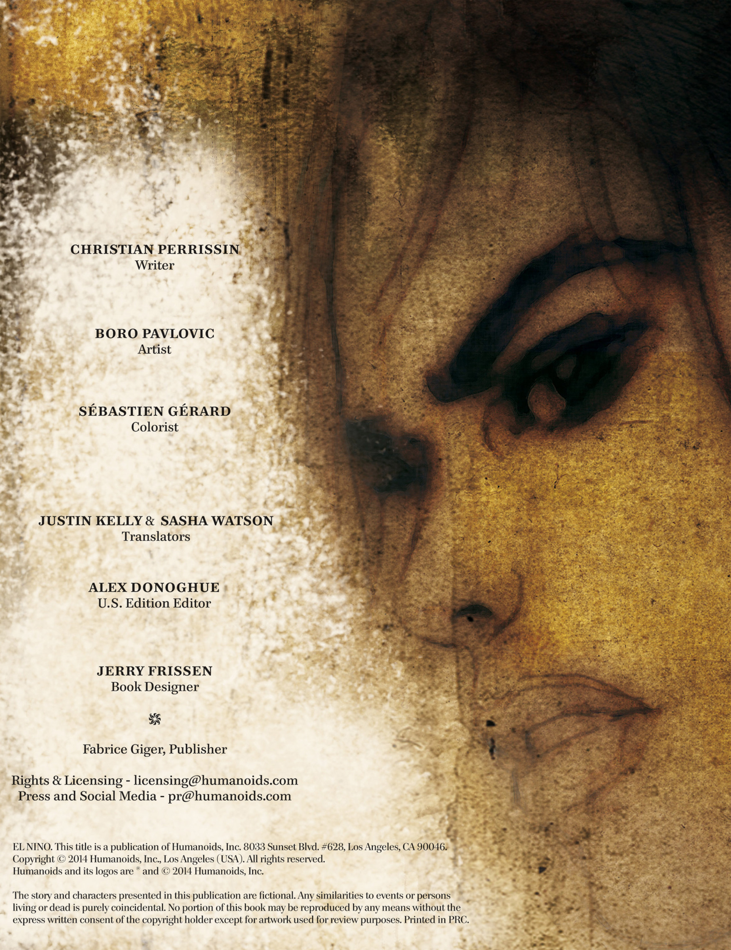 Read online El Niño comic -  Issue #5 - 3