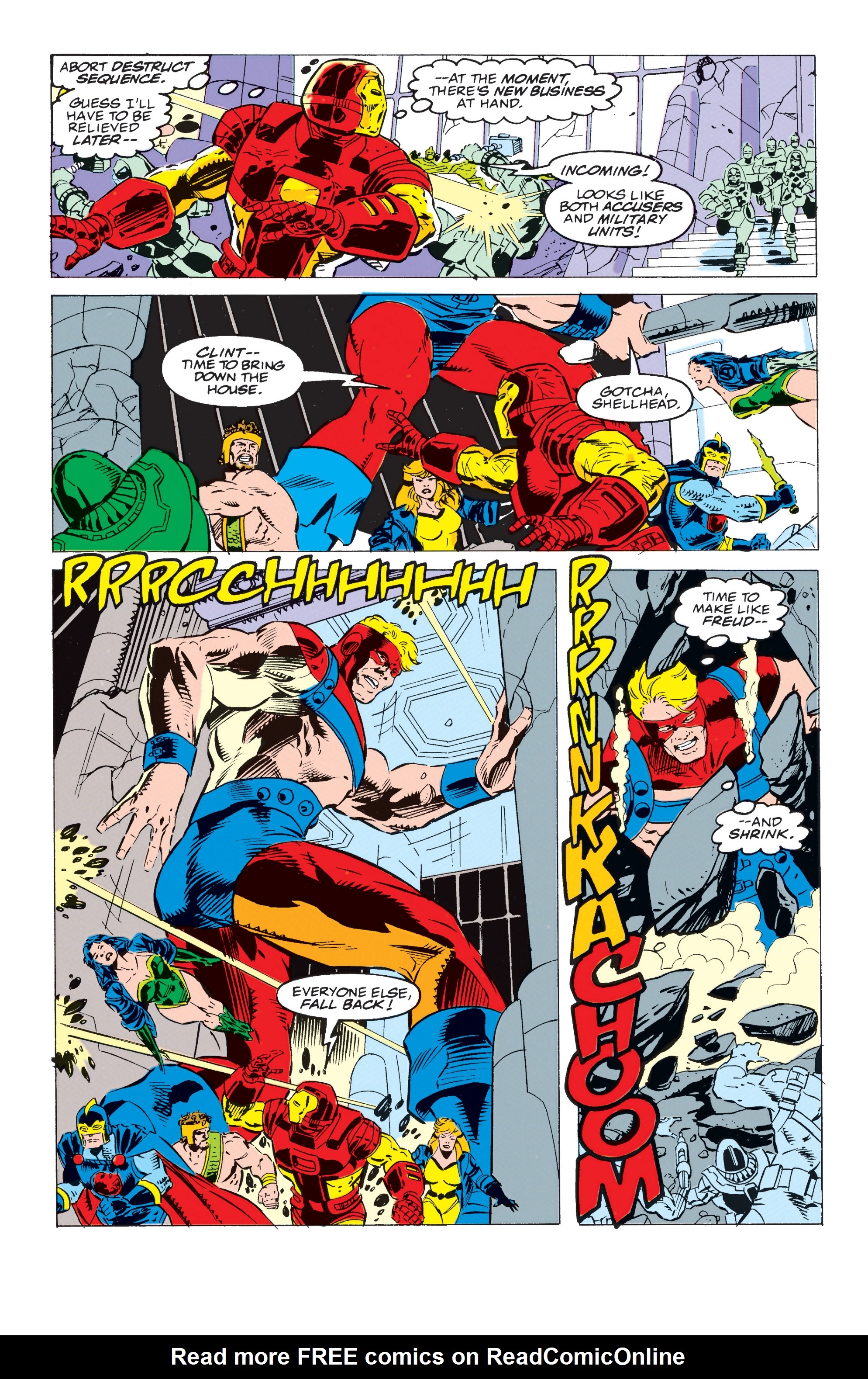 Read online Avengers Epic Collection: Operation Galactic Storm comic -  Issue # TPB (Part 3) - 89