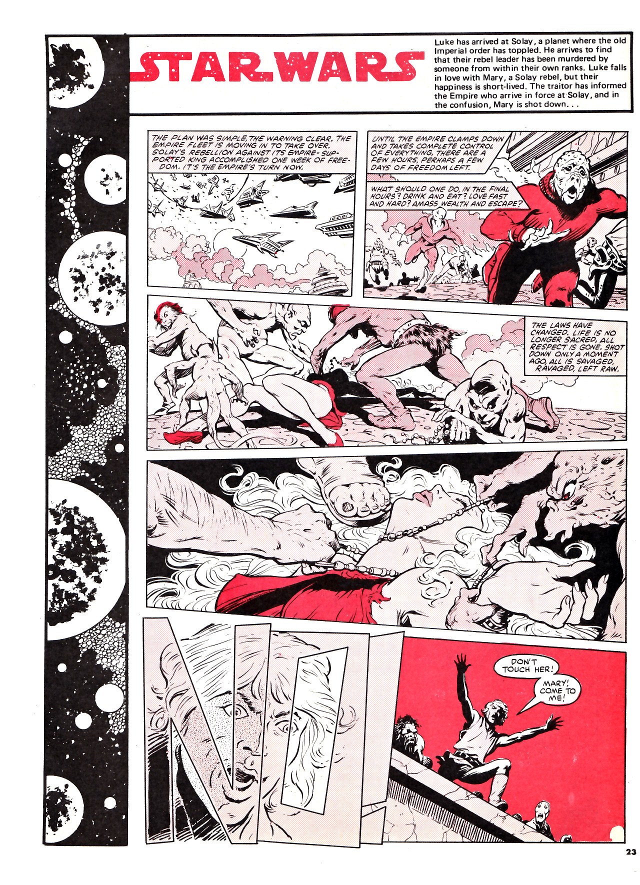 Read online Return of the Jedi comic -  Issue #76 - 23