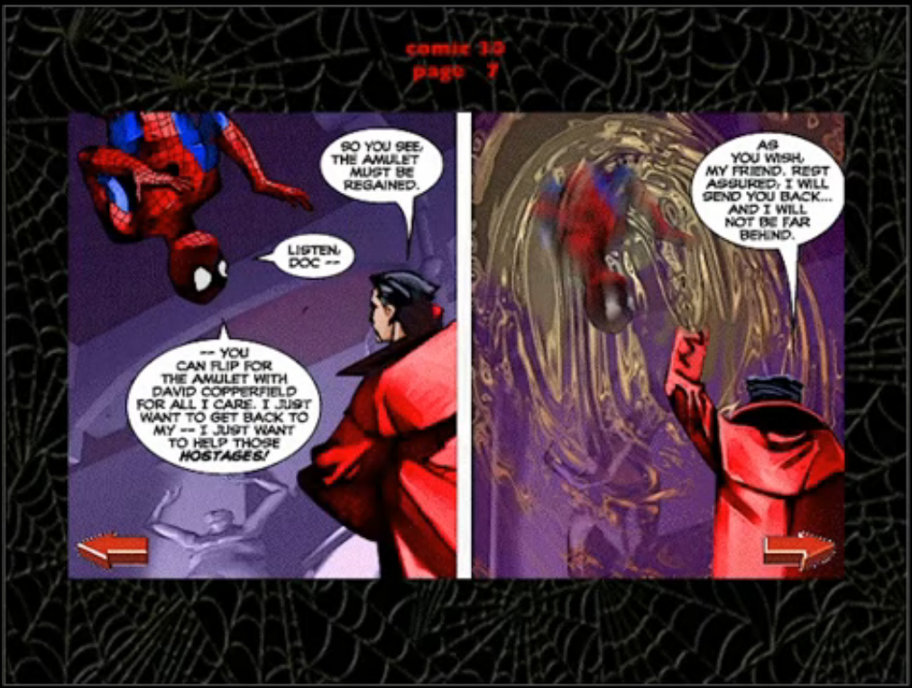 Read online Stan Lee Presents Spider-Man Cybercomic comic -  Issue #30 - 9