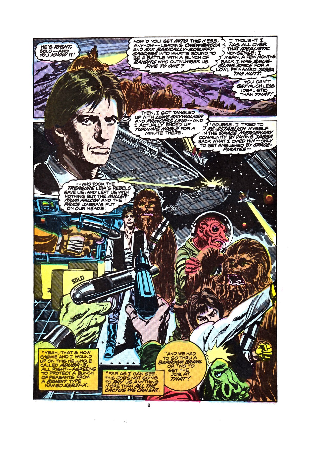 Read online Return of the Jedi comic -  Issue #23 - 8