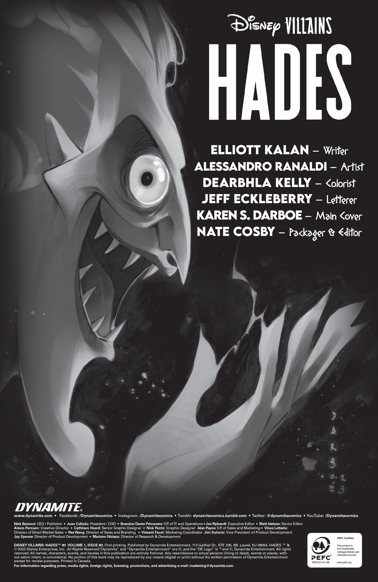 Read online Disney Villains: Hades comic -  Issue #3 - 6