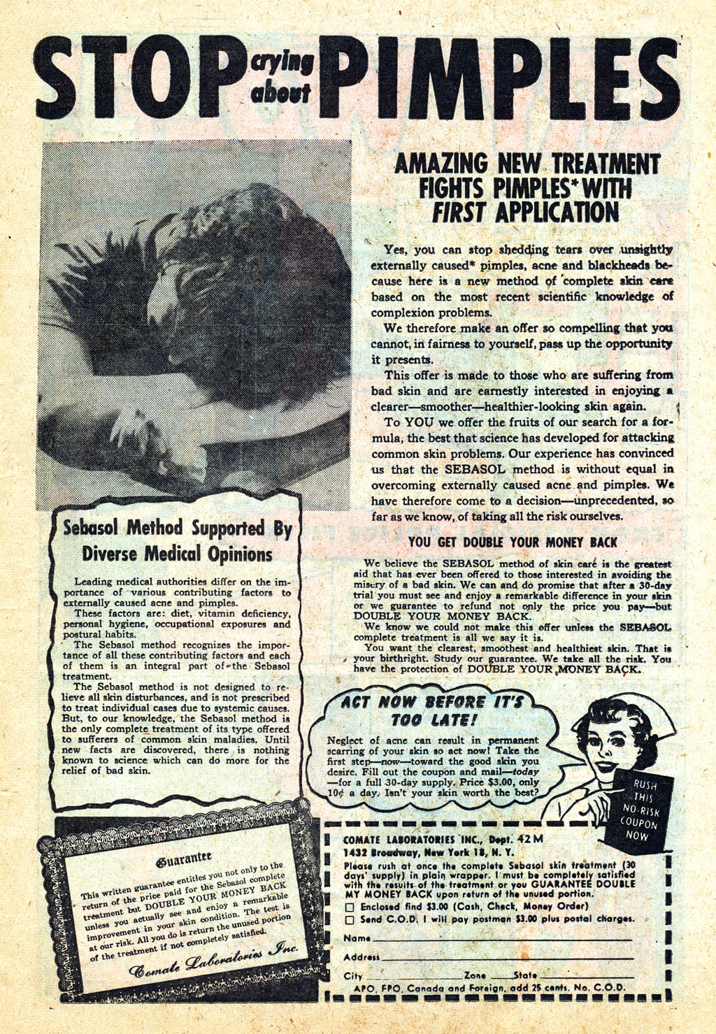 Read online Crime Cases Comics (1951) comic -  Issue #7 - 19