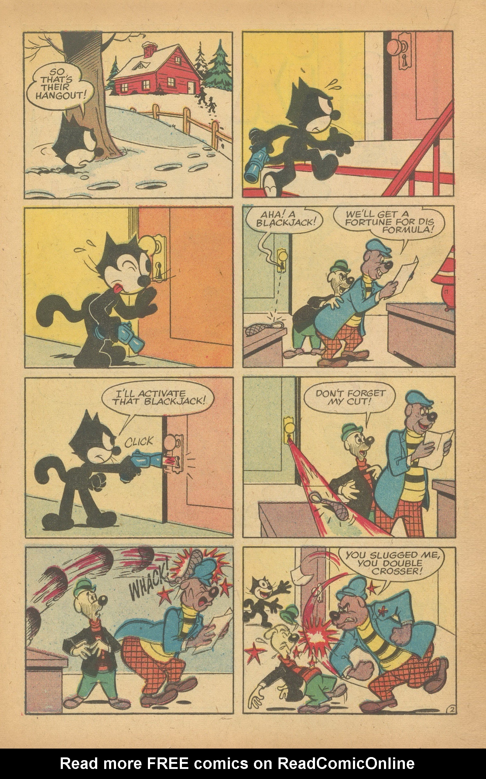 Read online Felix the Cat (1955) comic -  Issue #91 - 22