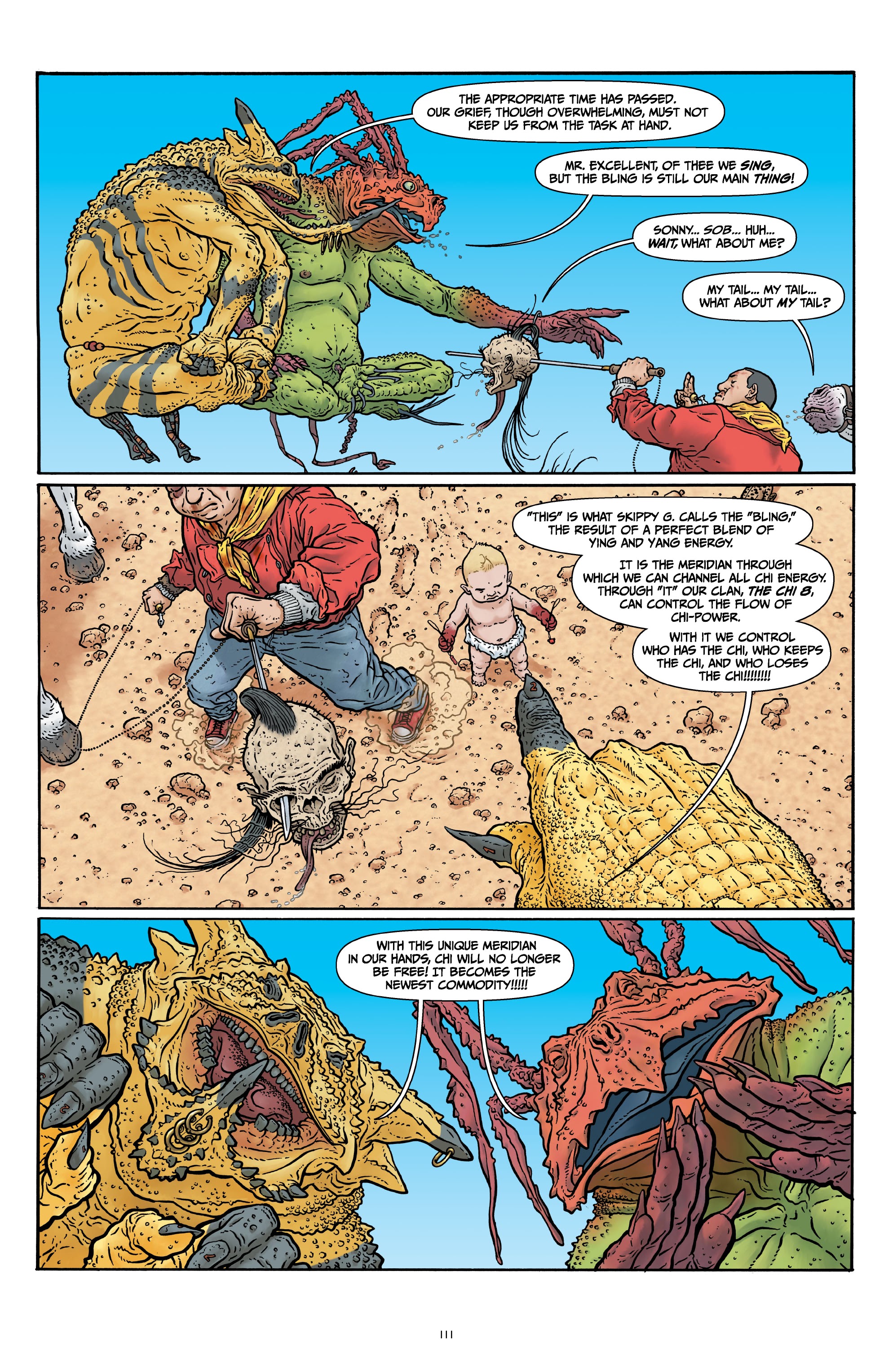 Read online Shaolin Cowboy comic -  Issue # _Start Trek (Part 1) - 87