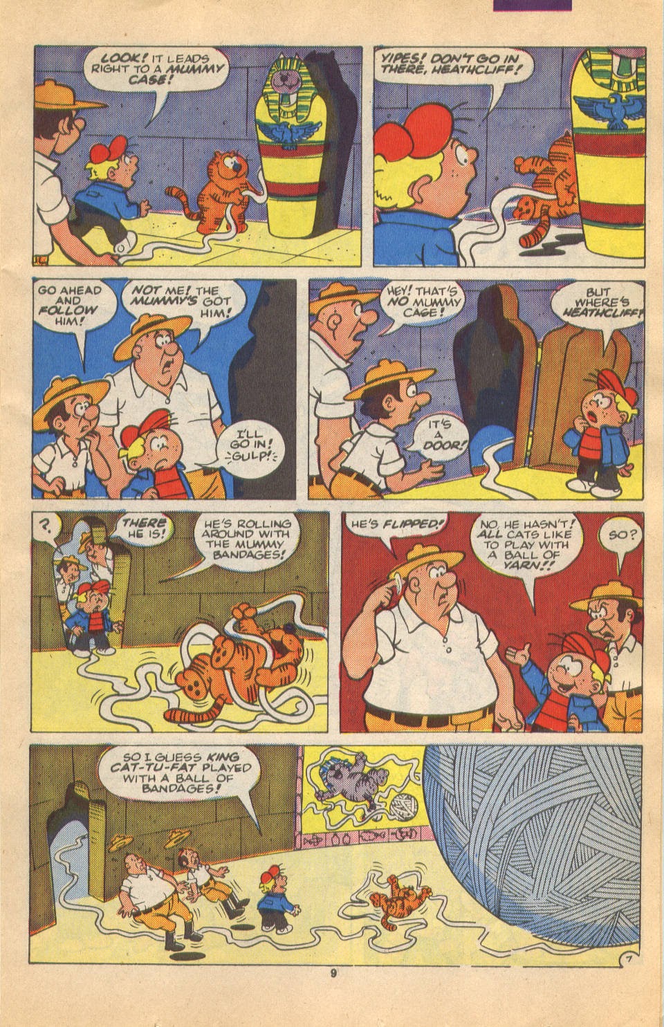Read online Heathcliff's Funhouse comic -  Issue #8 - 8