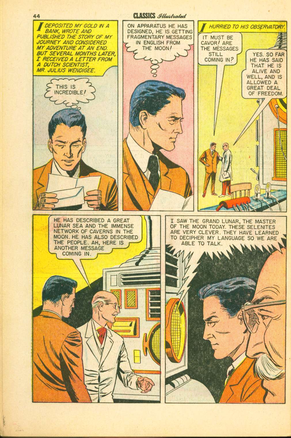 Read online Classics Illustrated comic -  Issue #144 - 46